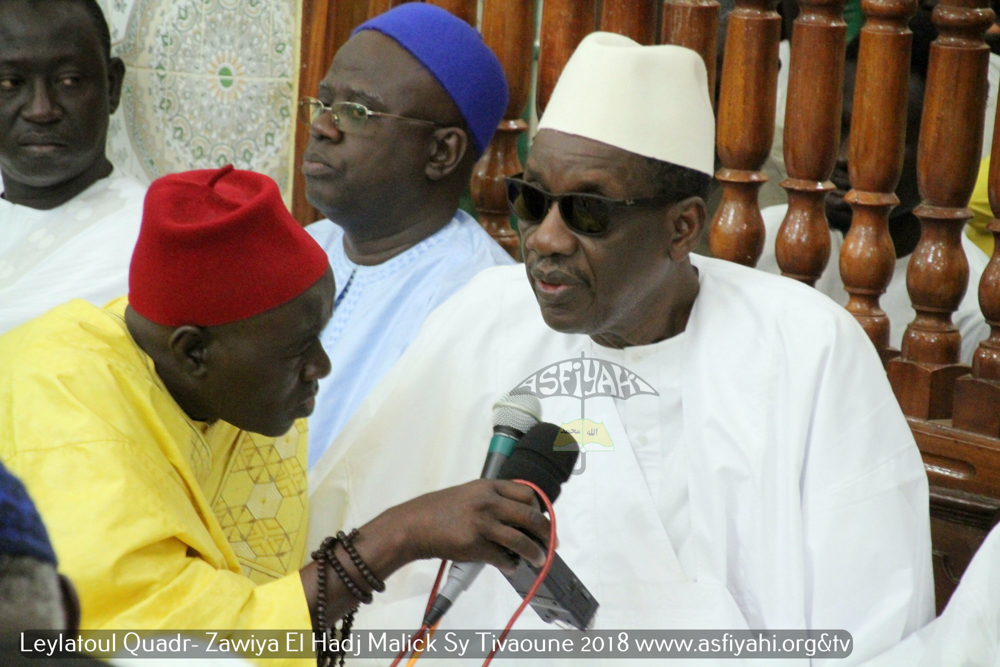 PHOTOS - TIVAOUANE - les Images de la Leylatoul Qadr 2018 à la Zawiya El Hadj Malick SY sous la presidence de Serigne Babacar Sy Mansour, Khalif General des Tidianes 