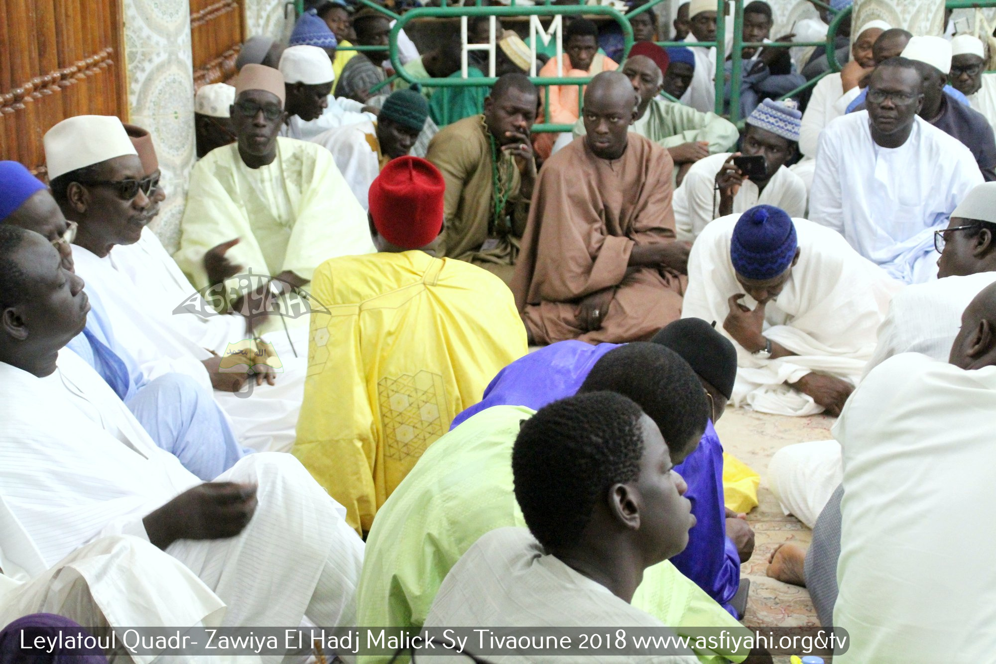 PHOTOS - TIVAOUANE - les Images de la Leylatoul Qadr 2018 à la Zawiya El Hadj Malick SY sous la presidence de Serigne Babacar Sy Mansour, Khalif General des Tidianes 