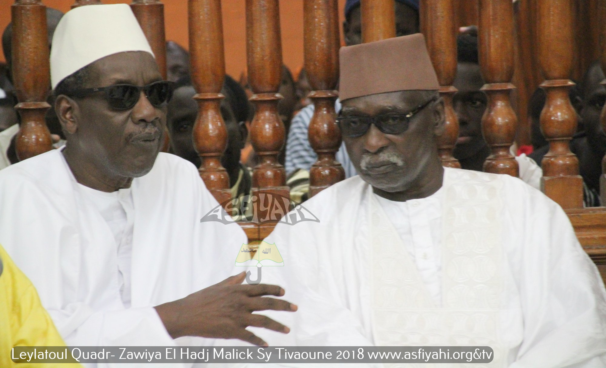 PHOTOS - TIVAOUANE - les Images de la Leylatoul Qadr 2018 à la Zawiya El Hadj Malick SY sous la presidence de Serigne Babacar Sy Mansour, Khalif General des Tidianes 