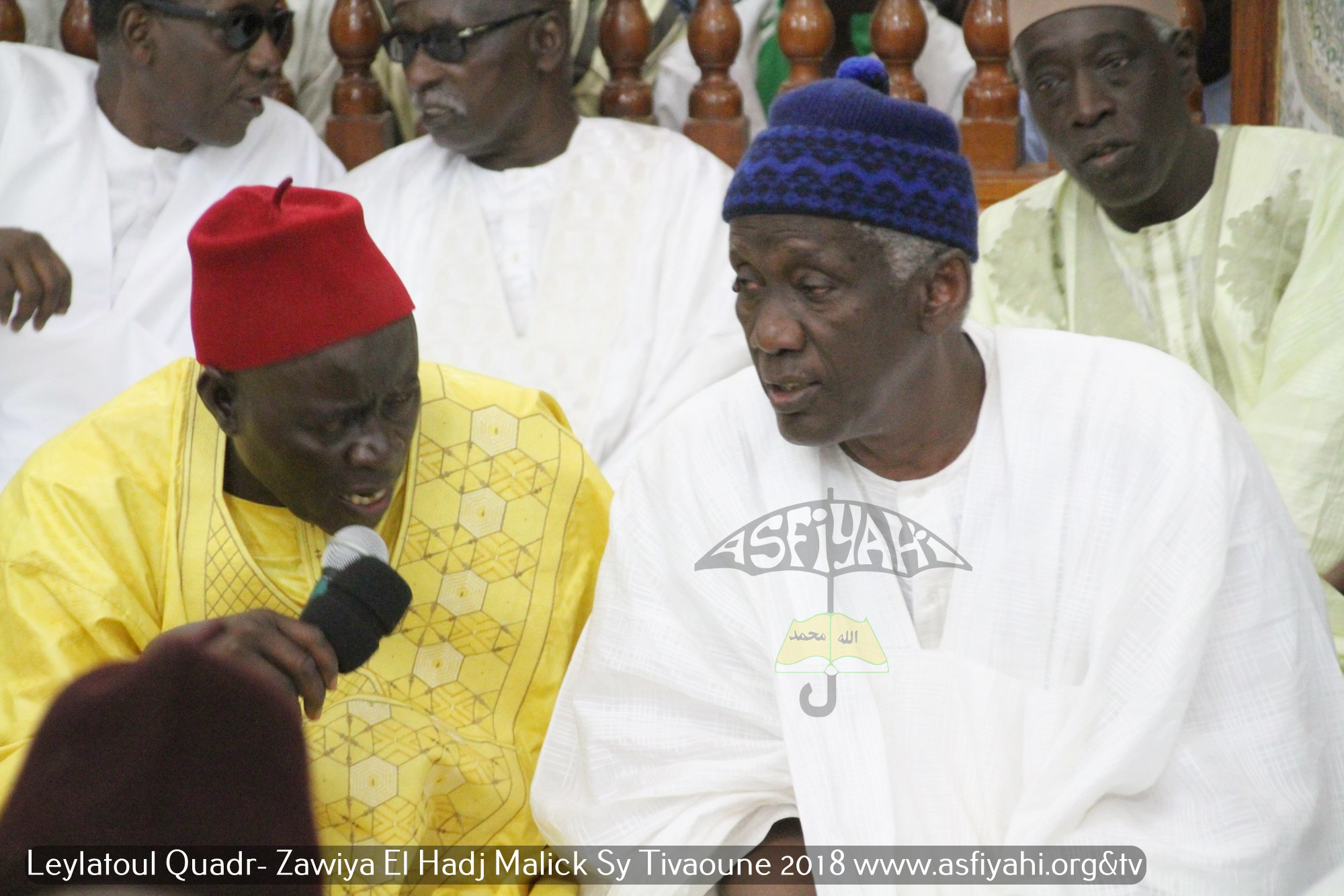 PHOTOS - TIVAOUANE - les Images de la Leylatoul Qadr 2018 à la Zawiya El Hadj Malick SY sous la presidence de Serigne Babacar Sy Mansour, Khalif General des Tidianes 