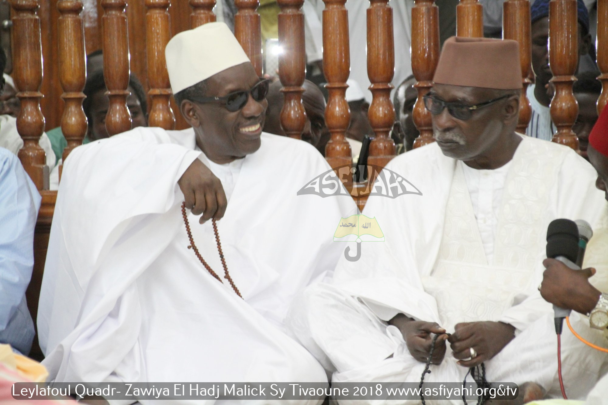 PHOTOS - TIVAOUANE - les Images de la Leylatoul Qadr 2018 à la Zawiya El Hadj Malick SY sous la presidence de Serigne Babacar Sy Mansour, Khalif General des Tidianes 