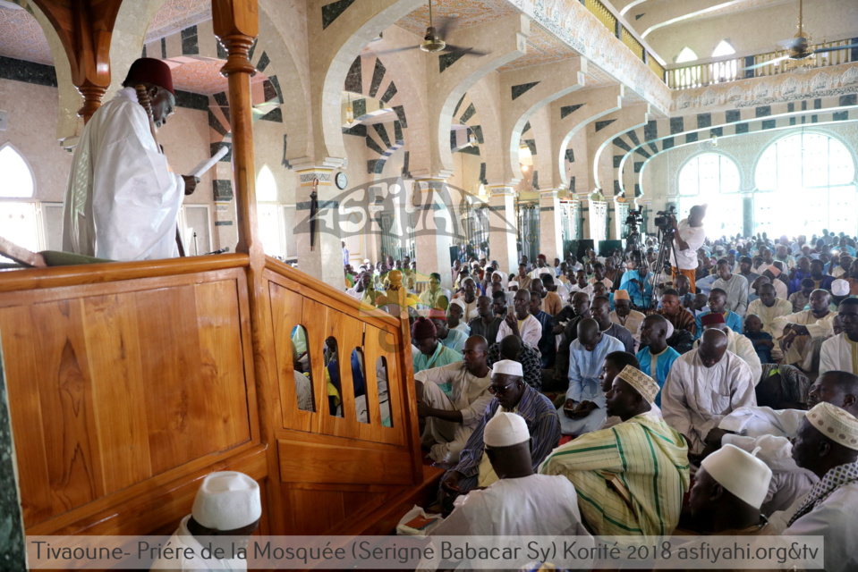 PHOTOS - KORITÉ 2018 À TIVAOUANE - Les Images de la Priere à la Mosquée Khalifa Babacar SY (rta)