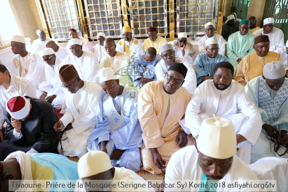 PHOTOS - KORITÉ 2018 À TIVAOUANE - Les Images de la Priere à la Mosquée Khalifa Babacar SY (rta)