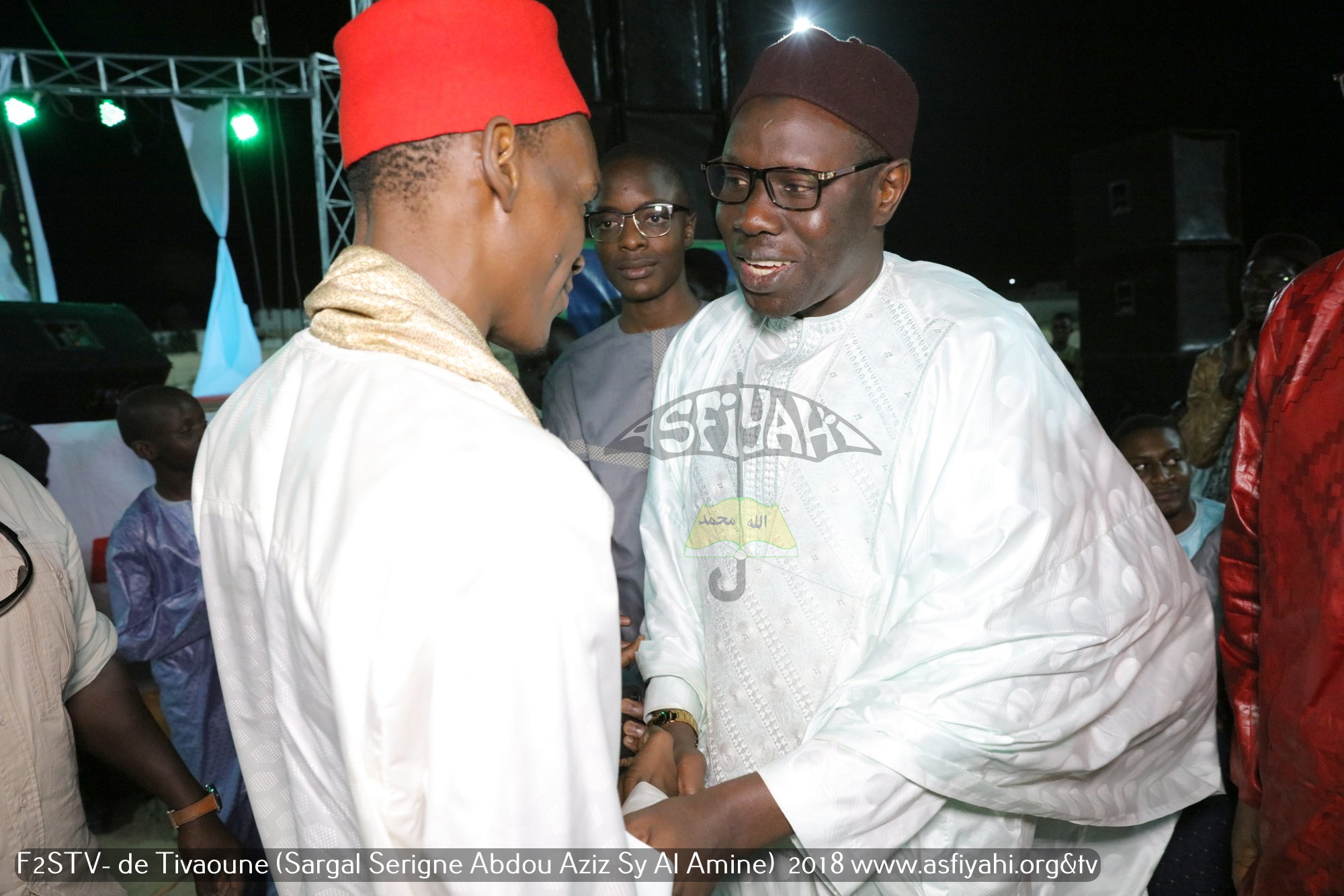 PHOTOS - TIVAOUANE -  Les images de la nuit Sargal Al Amine 2018 organisée par le mouvement F2STV de Tivaouane