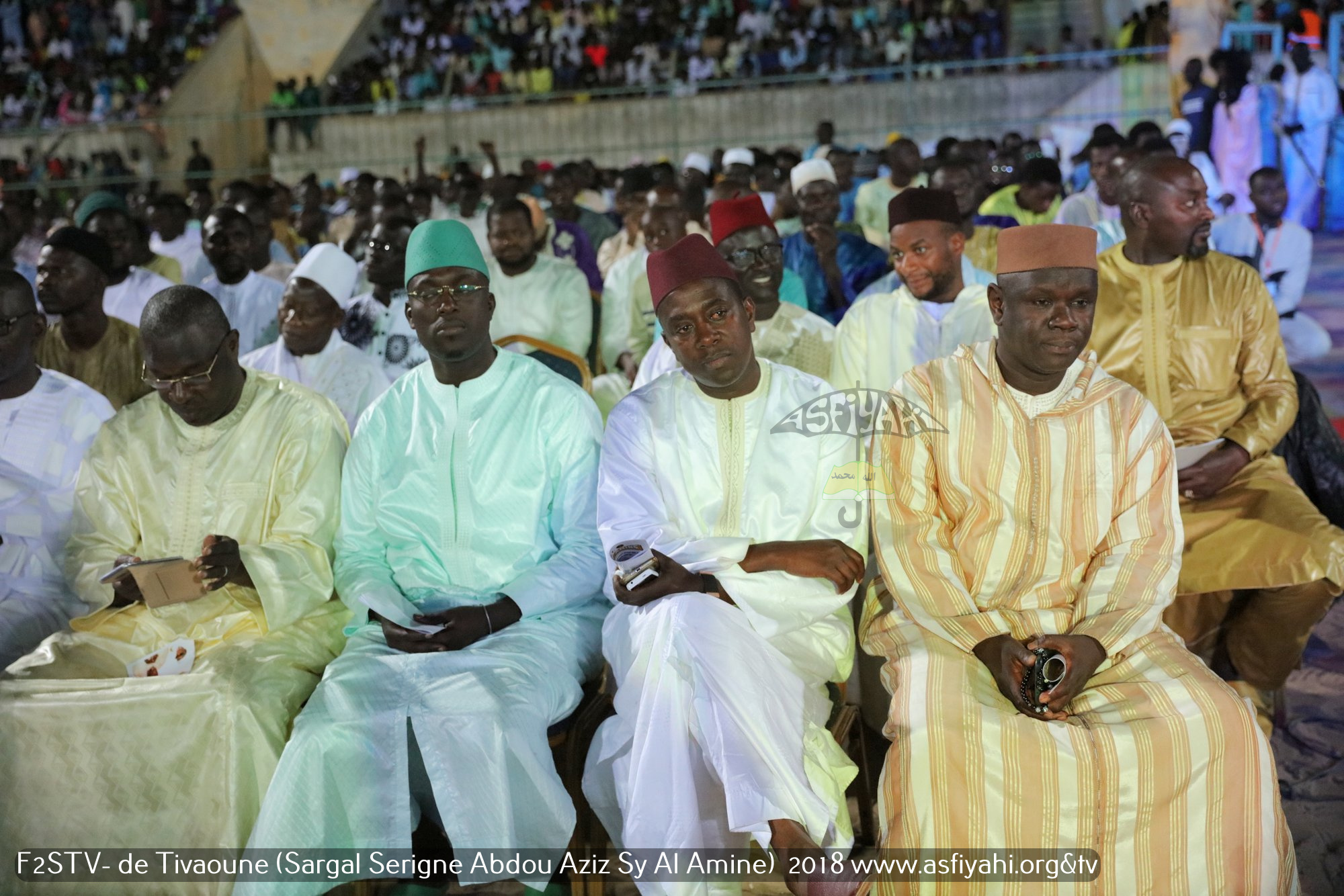 PHOTOS - TIVAOUANE -  Les images de la nuit Sargal Al Amine 2018 organisée par le mouvement F2STV de Tivaouane