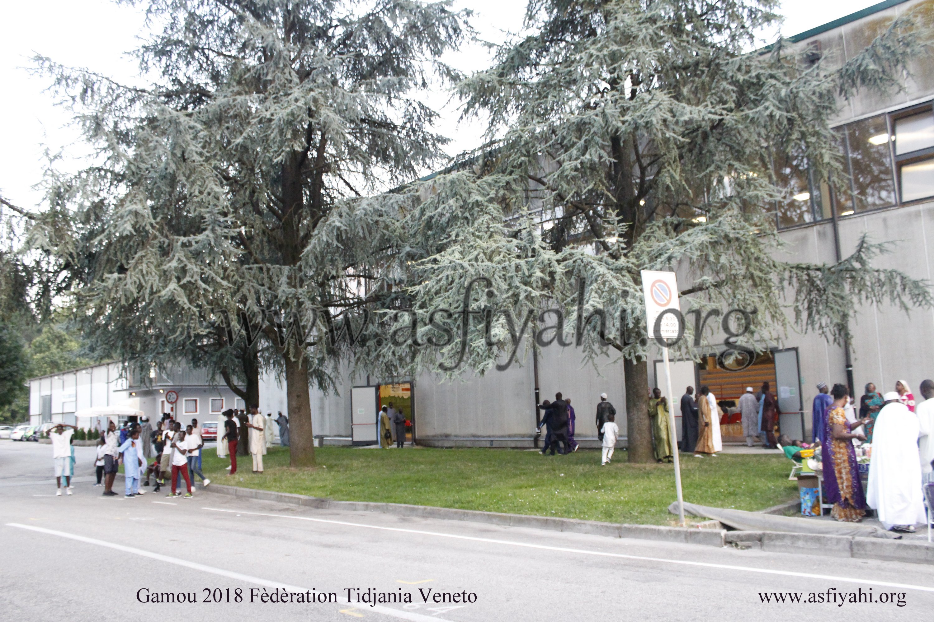 PHOTO - ITALIE - VICENZA : GAMOU FEDERATION TIDJANIA DE VENETO