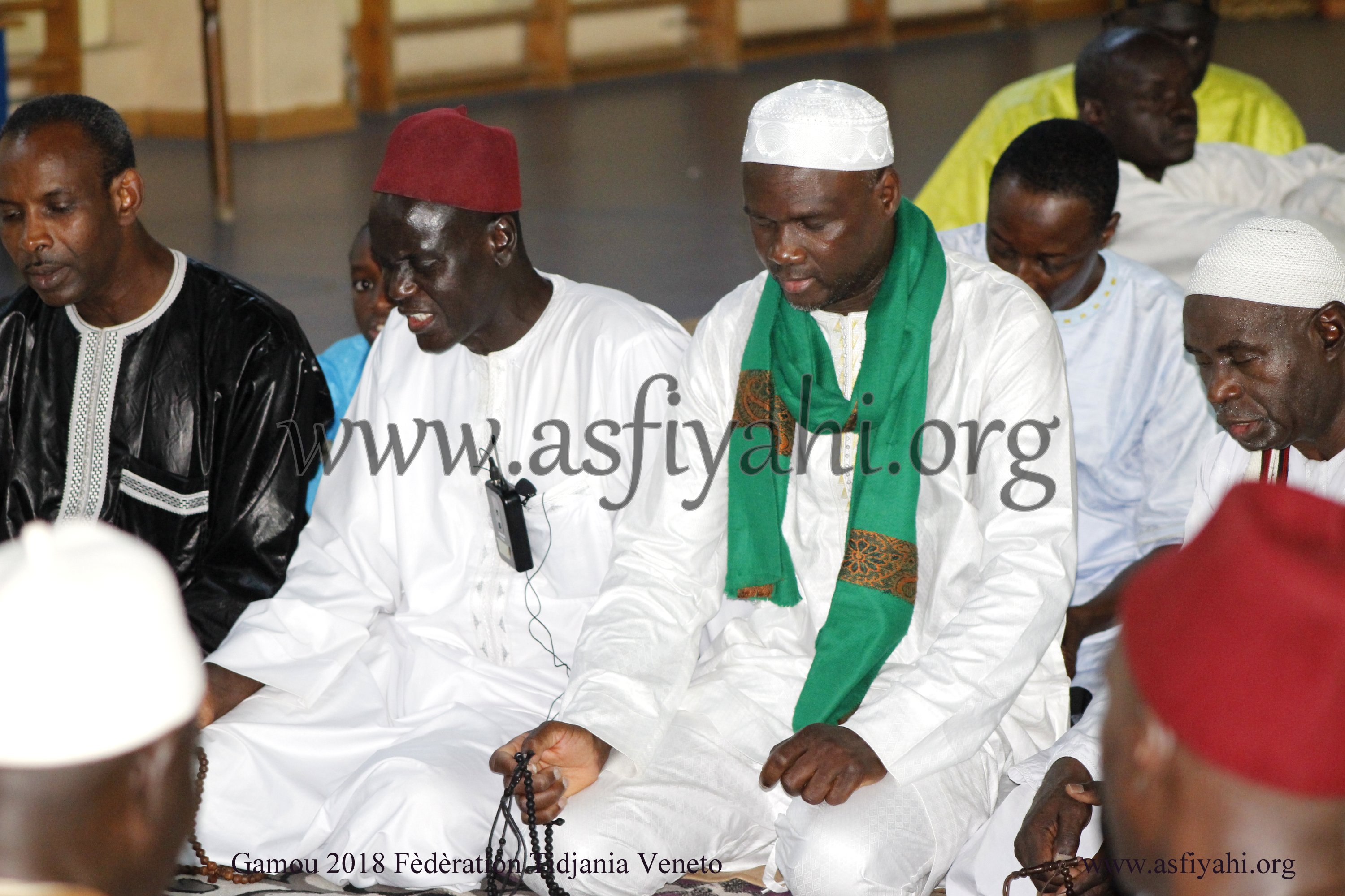 PHOTO - ITALIE - VICENZA : GAMOU FEDERATION TIDJANIA DE VENETO