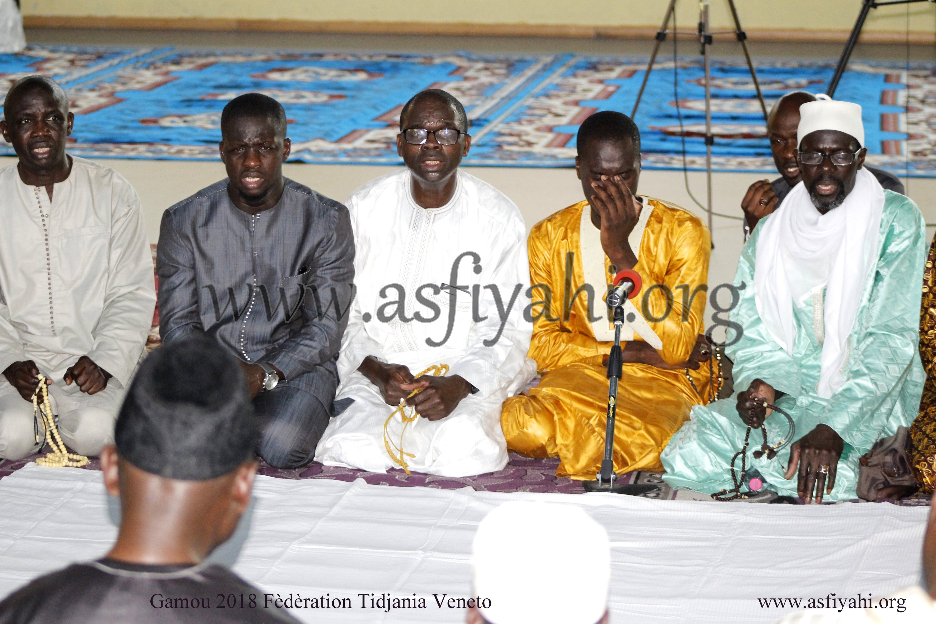 PHOTO - ITALIE - VICENZA : GAMOU FEDERATION TIDJANIA DE VENETO