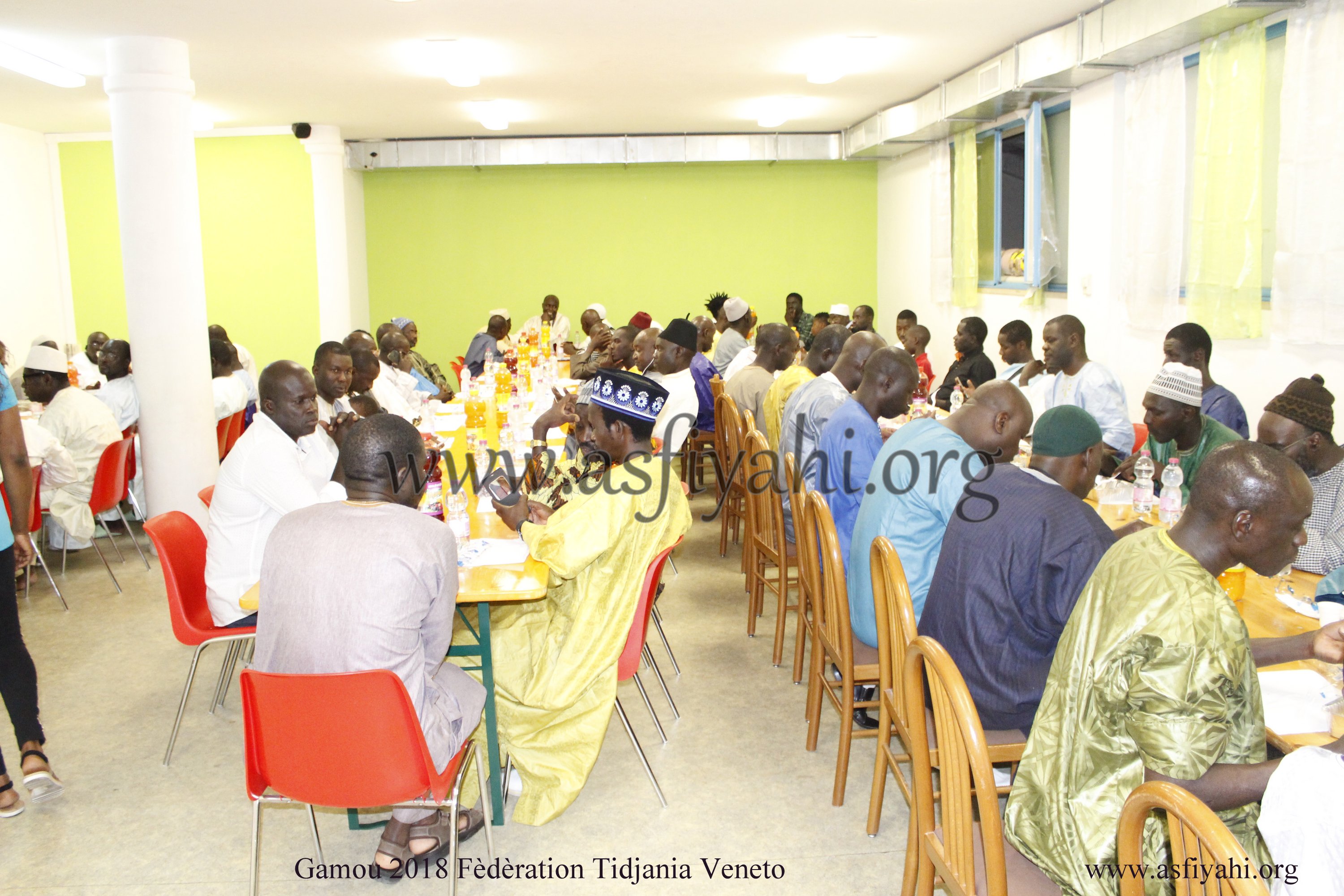 PHOTO - ITALIE - VICENZA : GAMOU FEDERATION TIDJANIA DE VENETO