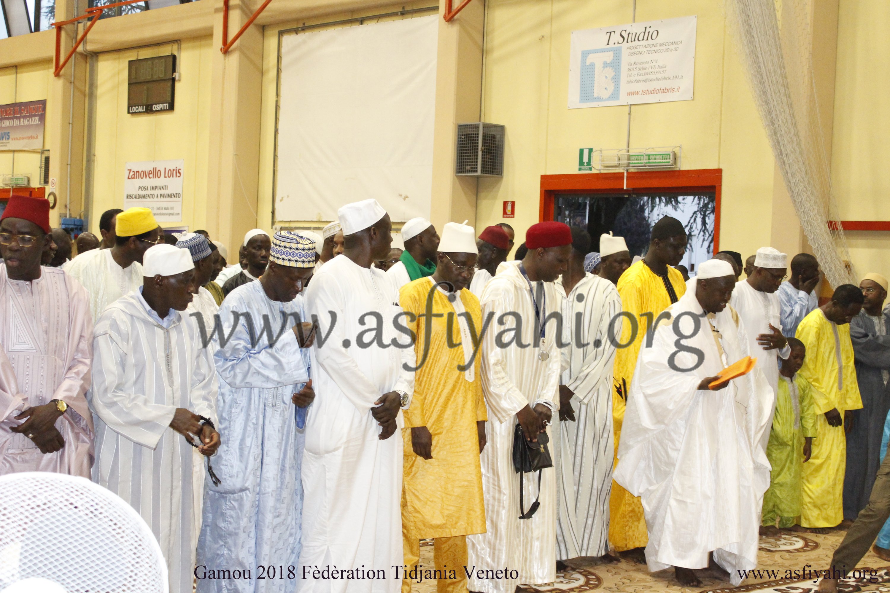 PHOTO - ITALIE - VICENZA : GAMOU FEDERATION TIDJANIA DE VENETO