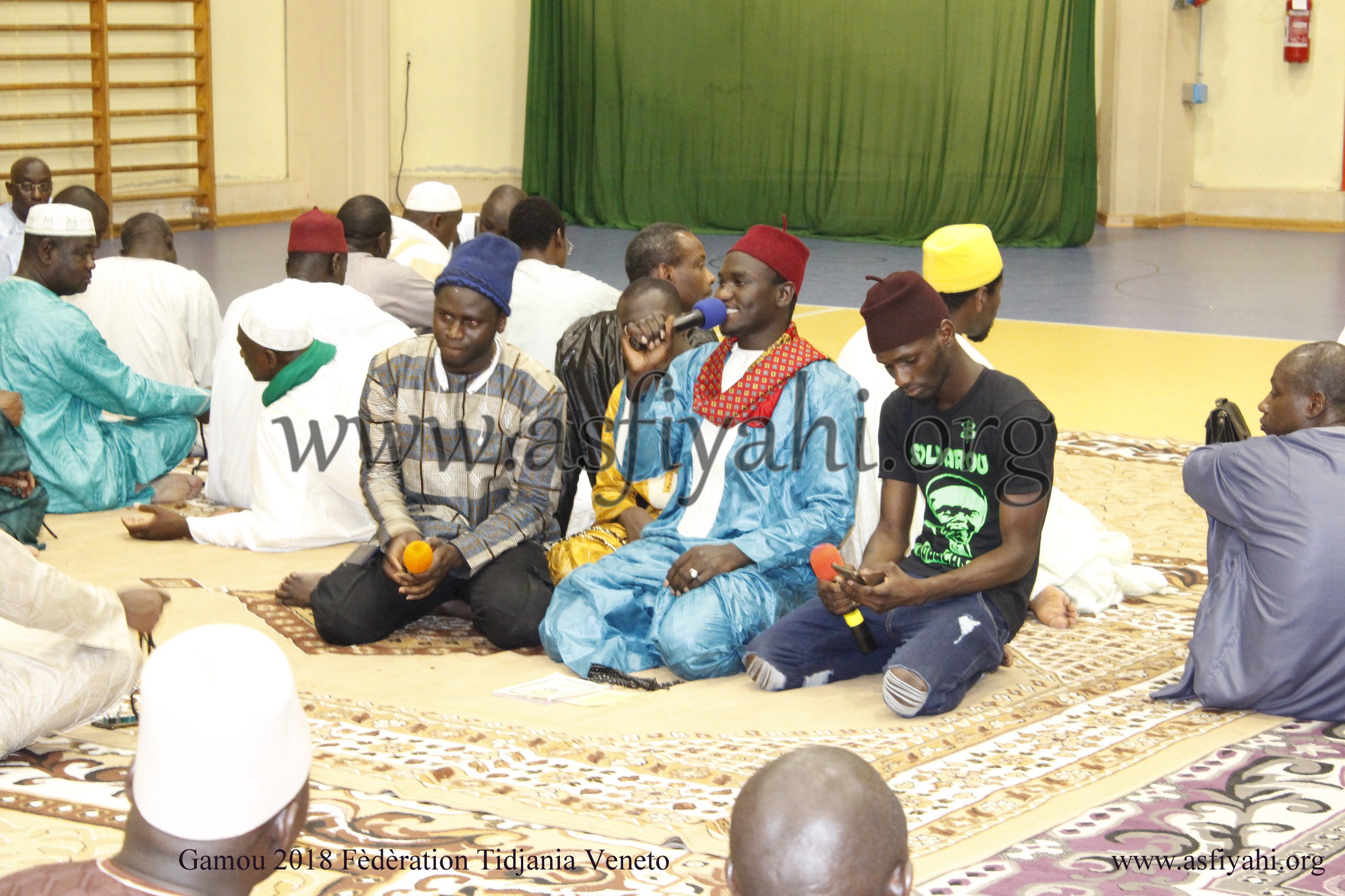 PHOTO - ITALIE - VICENZA : GAMOU FEDERATION TIDJANIA DE VENETO