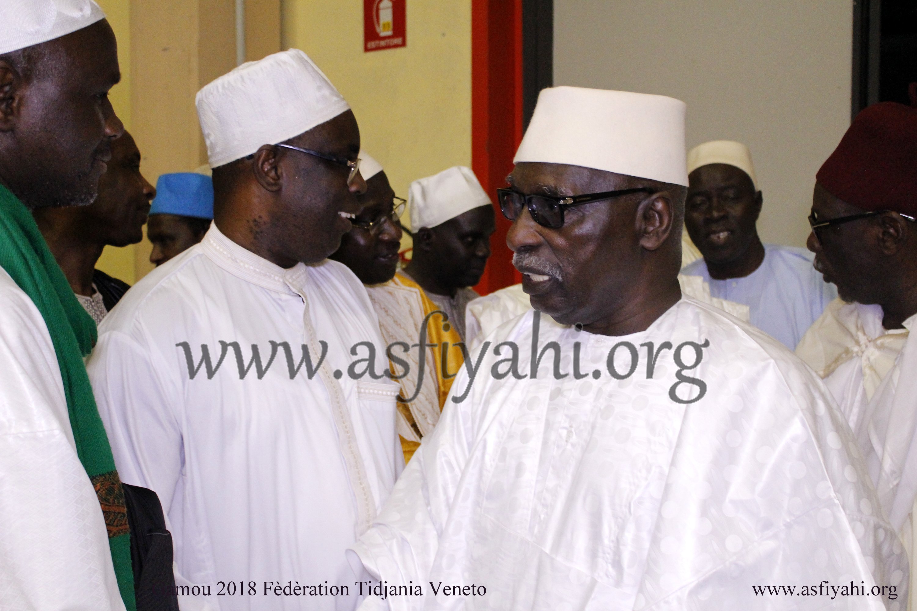 PHOTO - ITALIE - VICENZA : GAMOU FEDERATION TIDJANIA DE VENETO