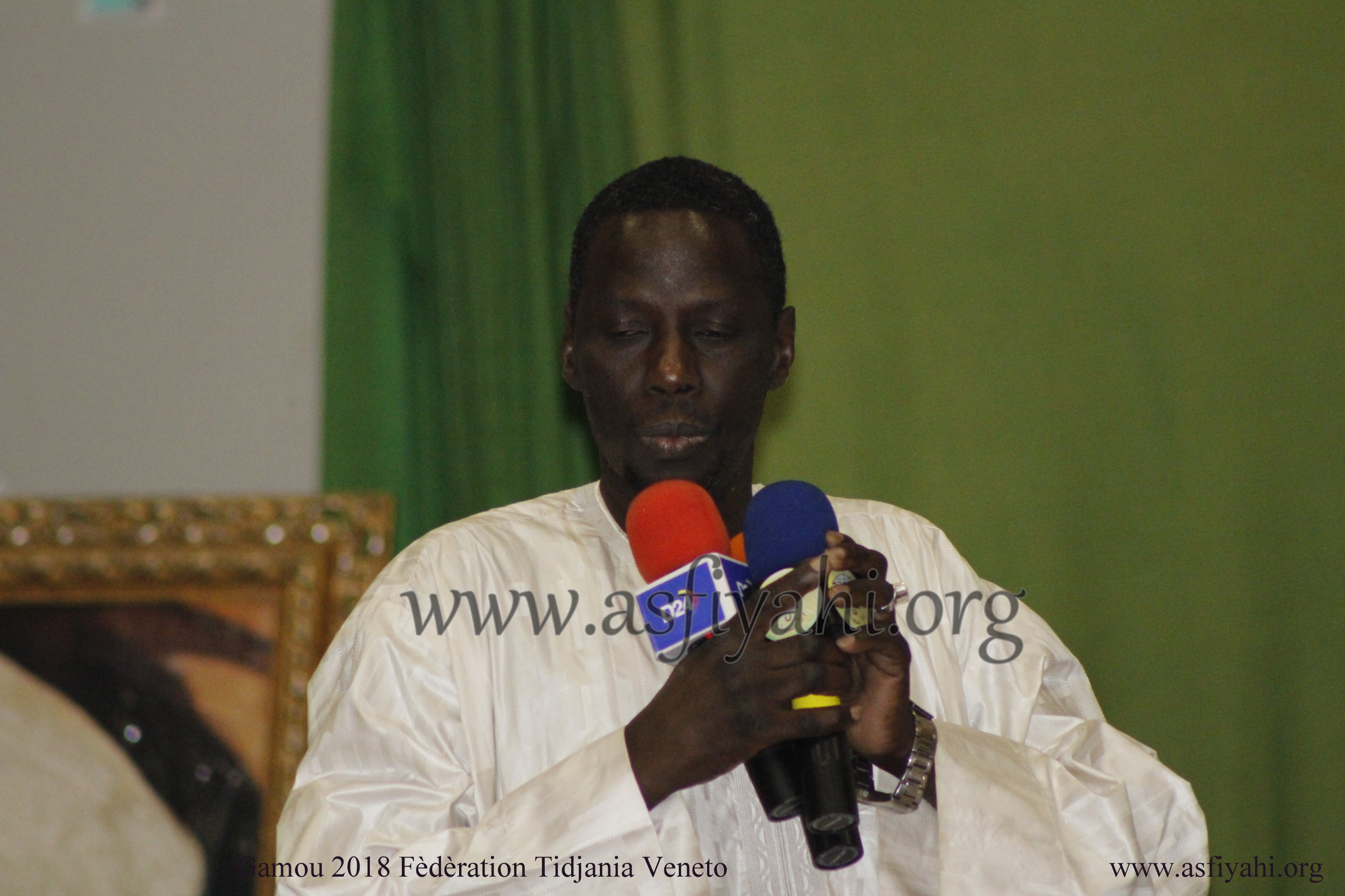 PHOTO - ITALIE - VICENZA : GAMOU FEDERATION TIDJANIA DE VENETO