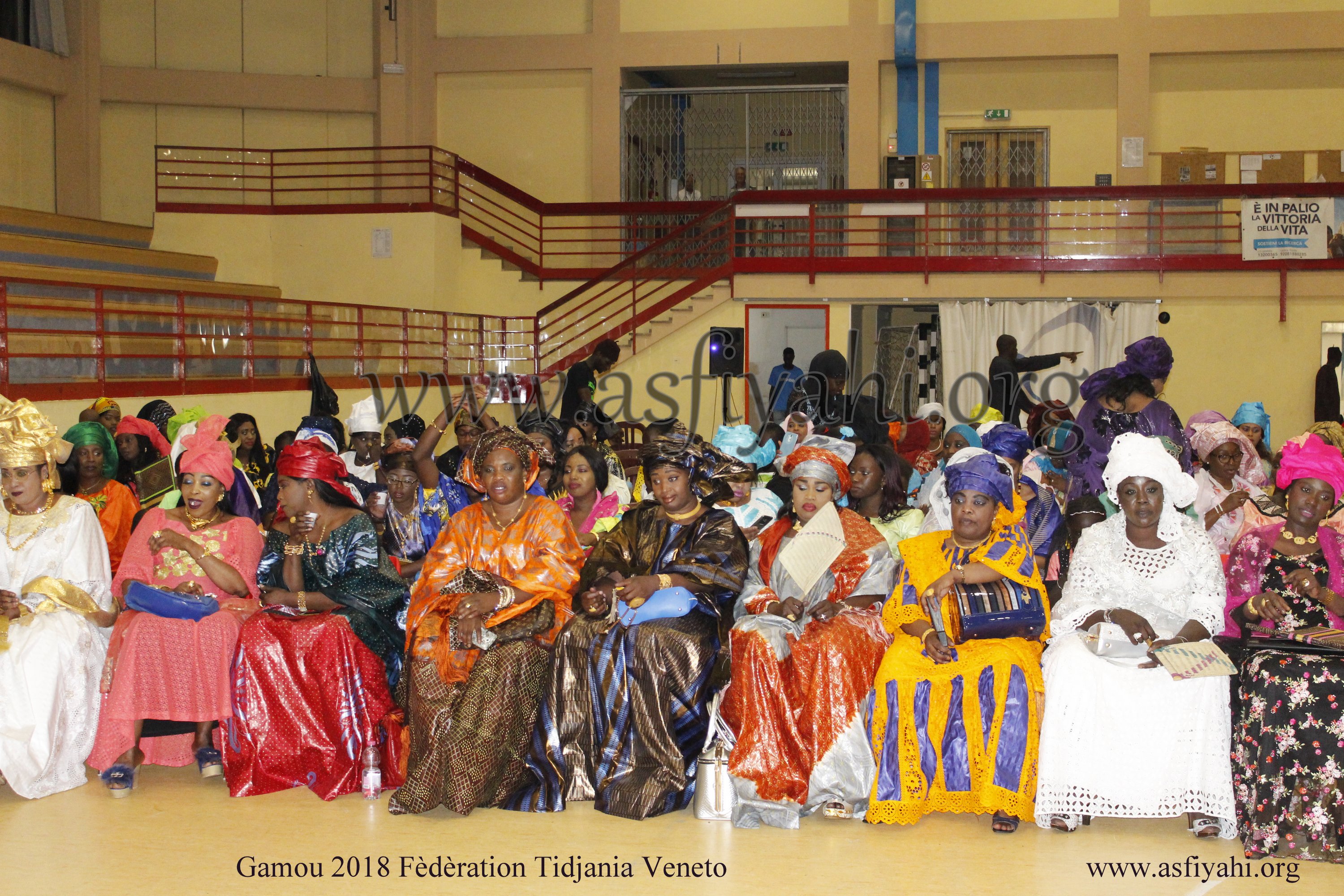 PHOTO - ITALIE - VICENZA : GAMOU FEDERATION TIDJANIA DE VENETO