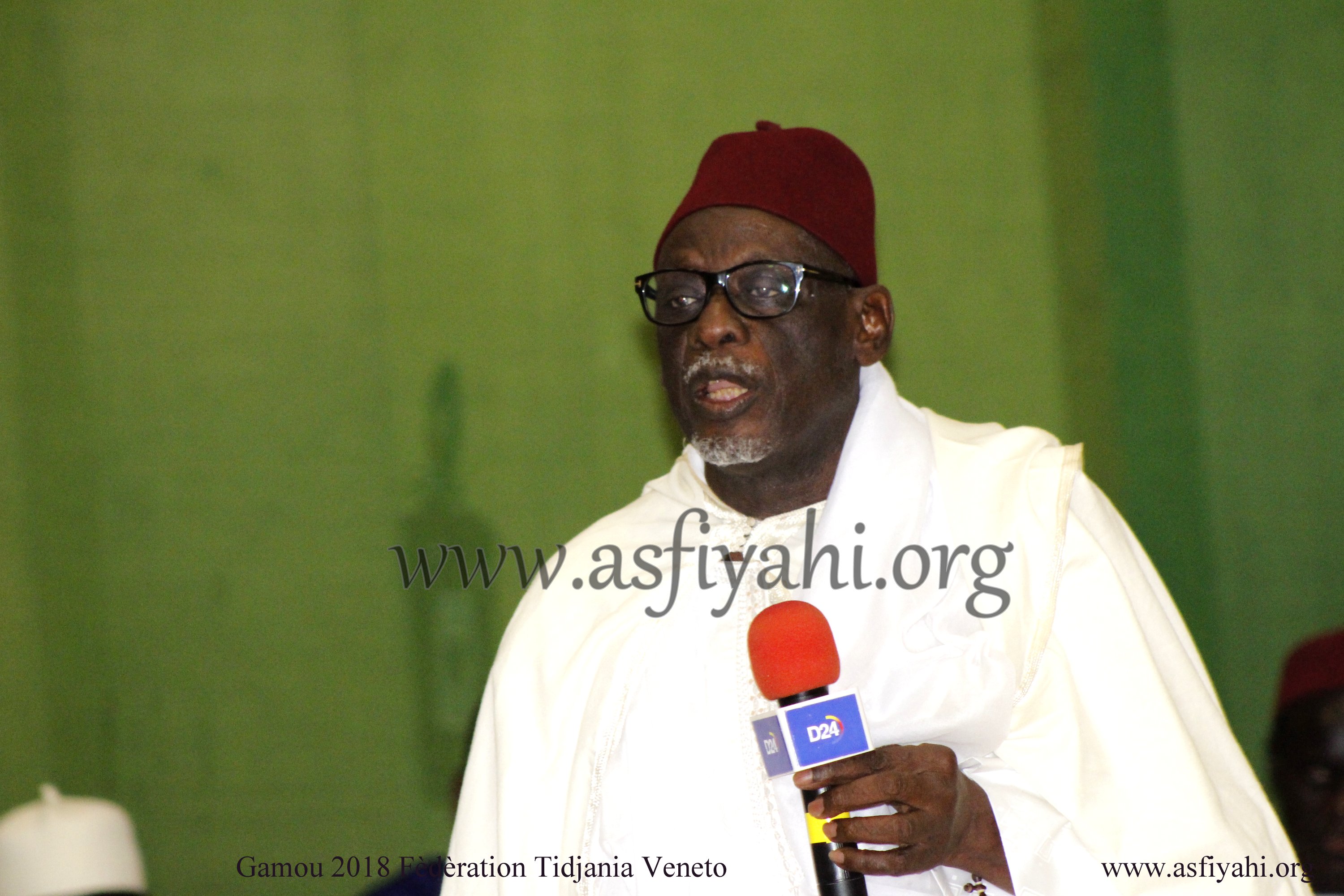 PHOTO - ITALIE - VICENZA : GAMOU FEDERATION TIDJANIA DE VENETO