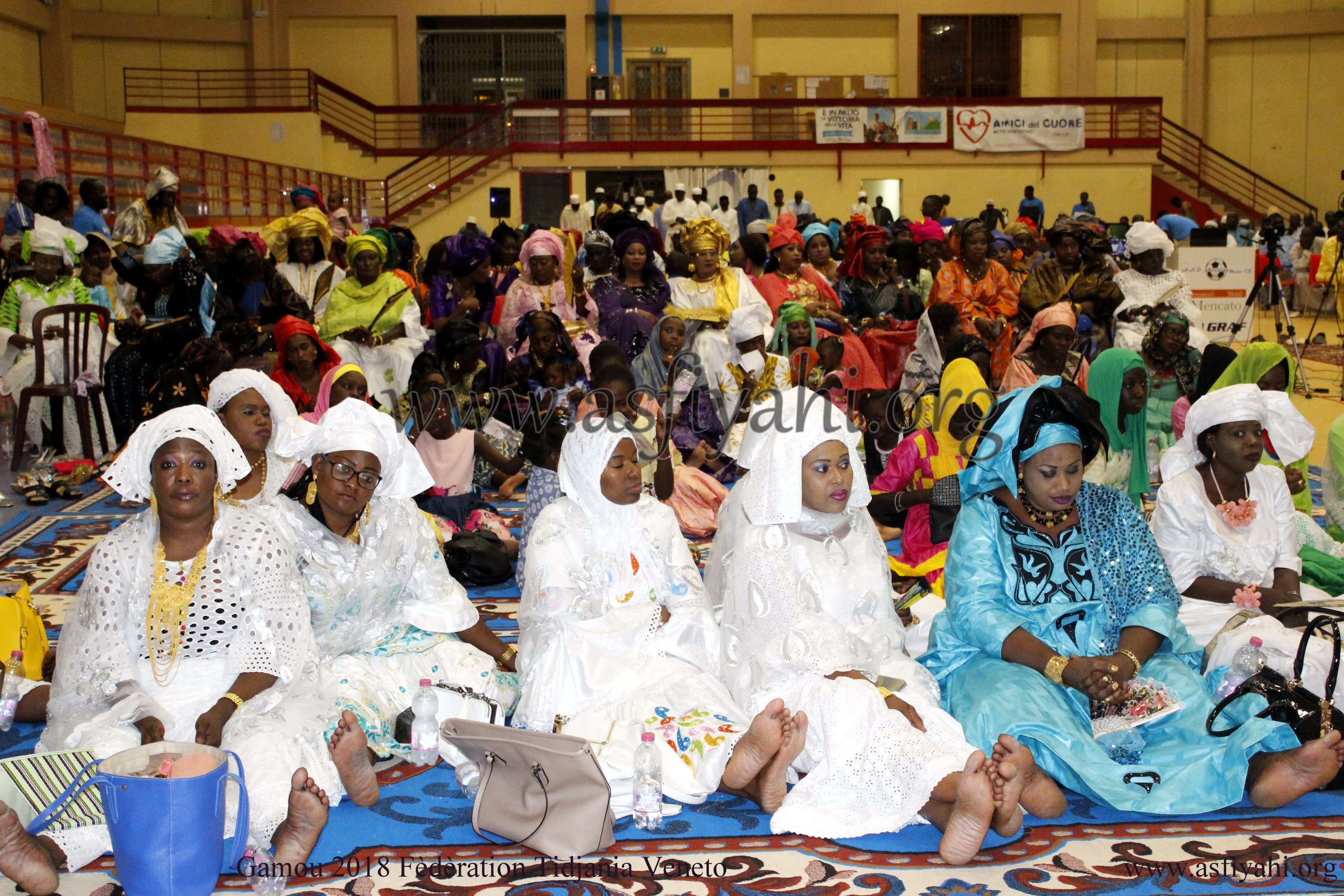 PHOTO - ITALIE - VICENZA : GAMOU FEDERATION TIDJANIA DE VENETO