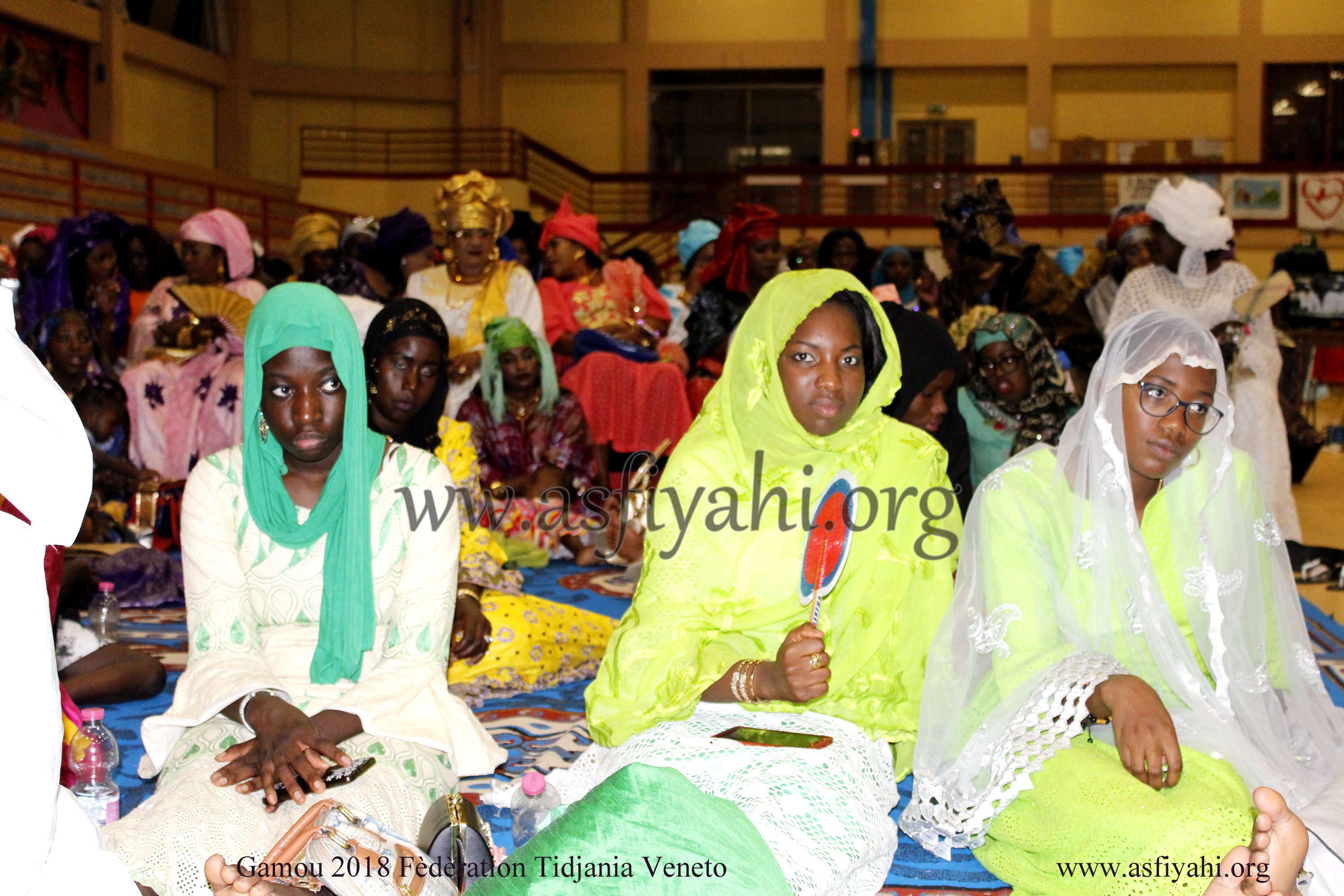 PHOTO - ITALIE - VICENZA : GAMOU FEDERATION TIDJANIA DE VENETO