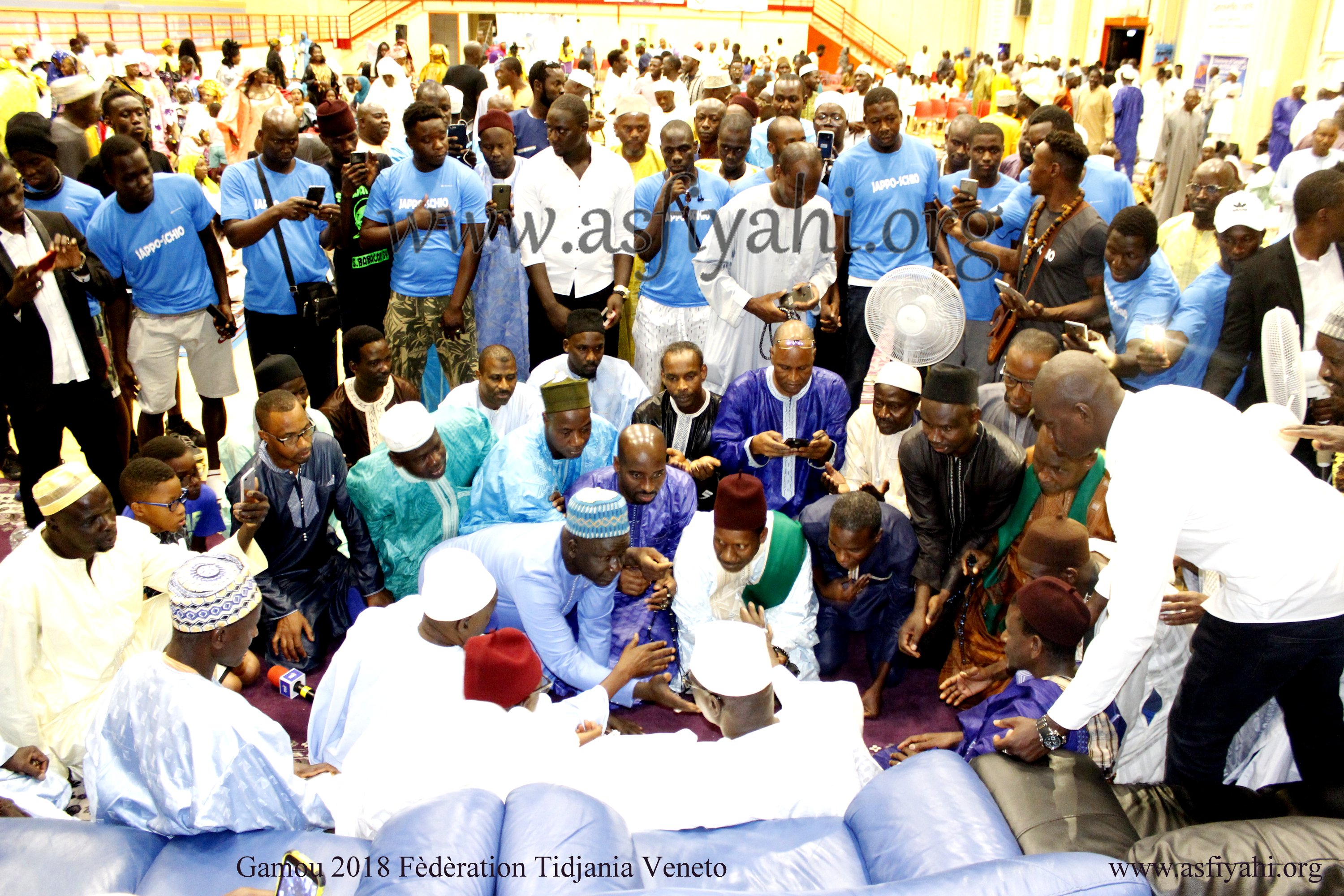 PHOTO - ITALIE - VICENZA : GAMOU FEDERATION TIDJANIA DE VENETO