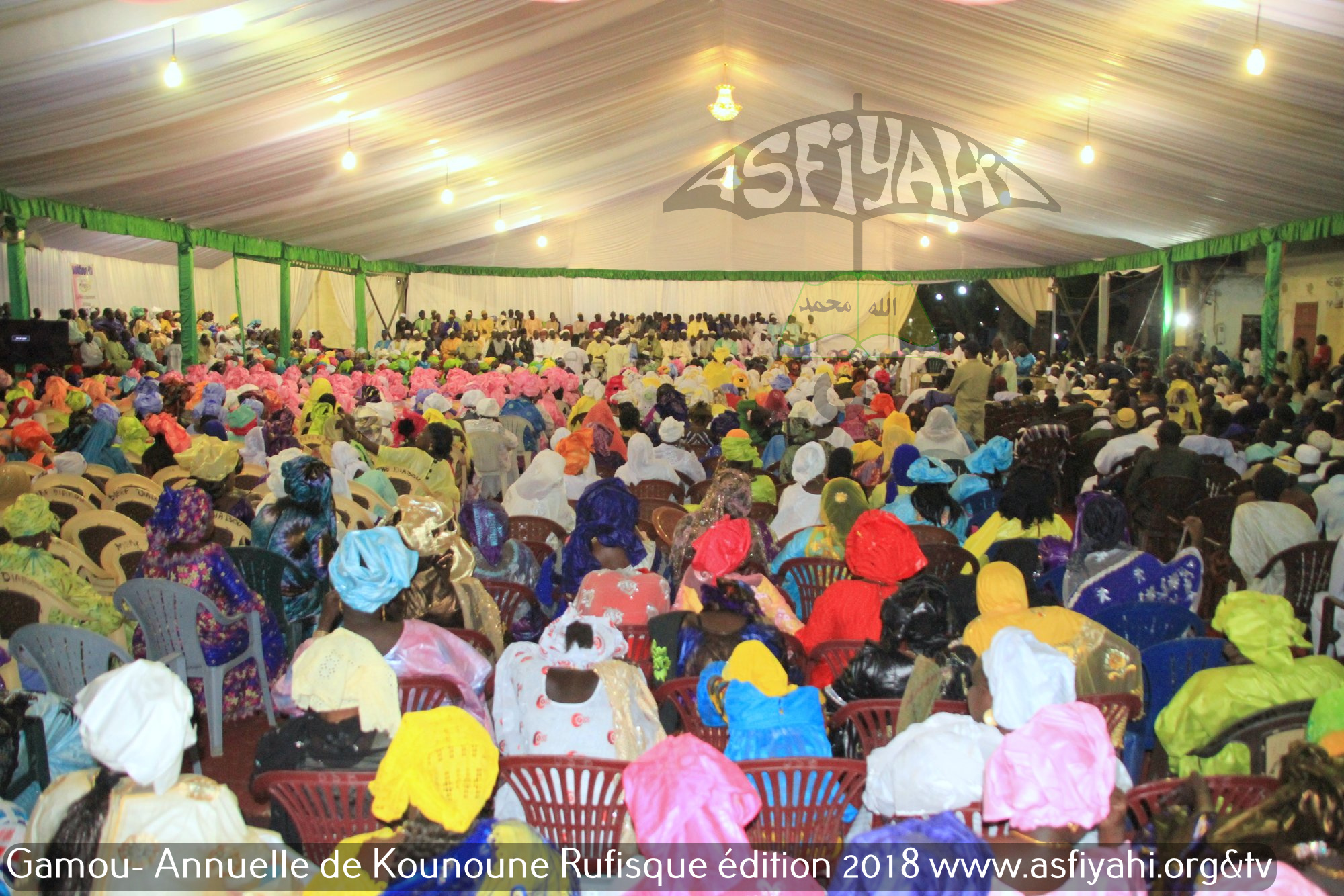 PHOTOS - KOUNOUNE 2018 - Les Images du Gamou de la Dahira Khaïry Wal Barakati de Kounoune présidé par Serigne Moustapha SY Abdou