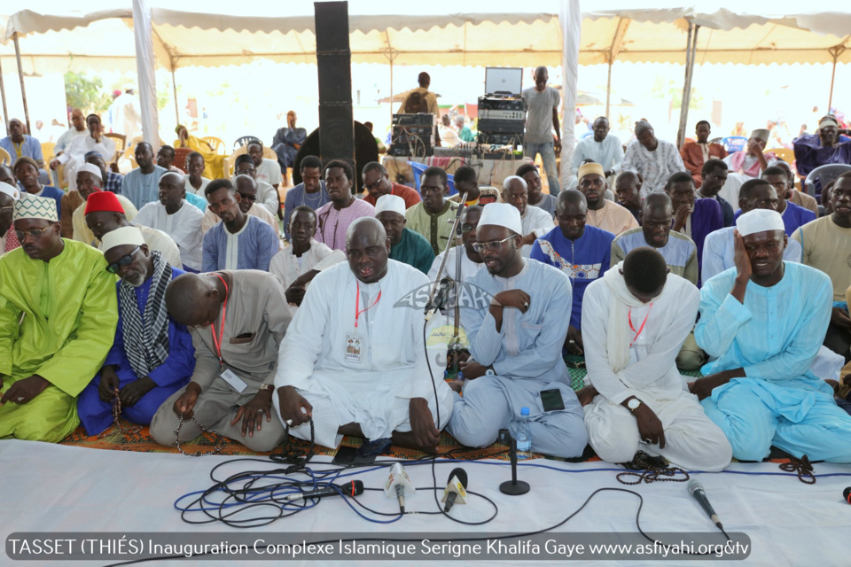 PHOTOS - TASSET (THIES) Inauguration du Complexe Islamique Serigne Khalifa Gaye 2018 - Les images de la Priere du Vendredi et de la Hadratoul Djumah