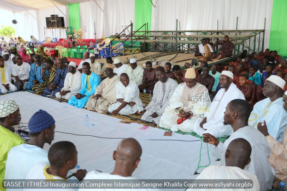 PHOTOS - TASSET (THIES) Inauguration du Complexe Islamique Serigne Khalifa Gaye 2018 - Les images de la Priere du Vendredi et de la Hadratoul Djumah