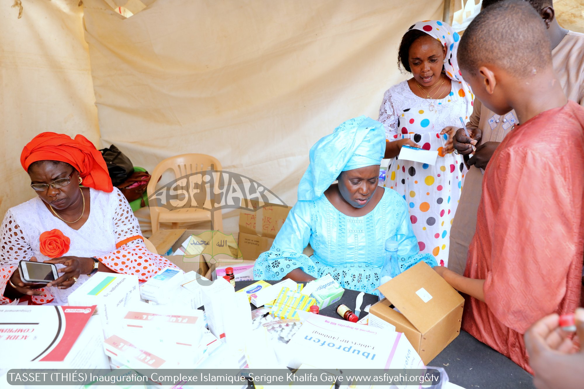 PHOTOS - TASSET (THIES) : Les images de la Cérémonie Officielle Inaugurale du Complexe Islamique Serigne Khalifa Gaye 