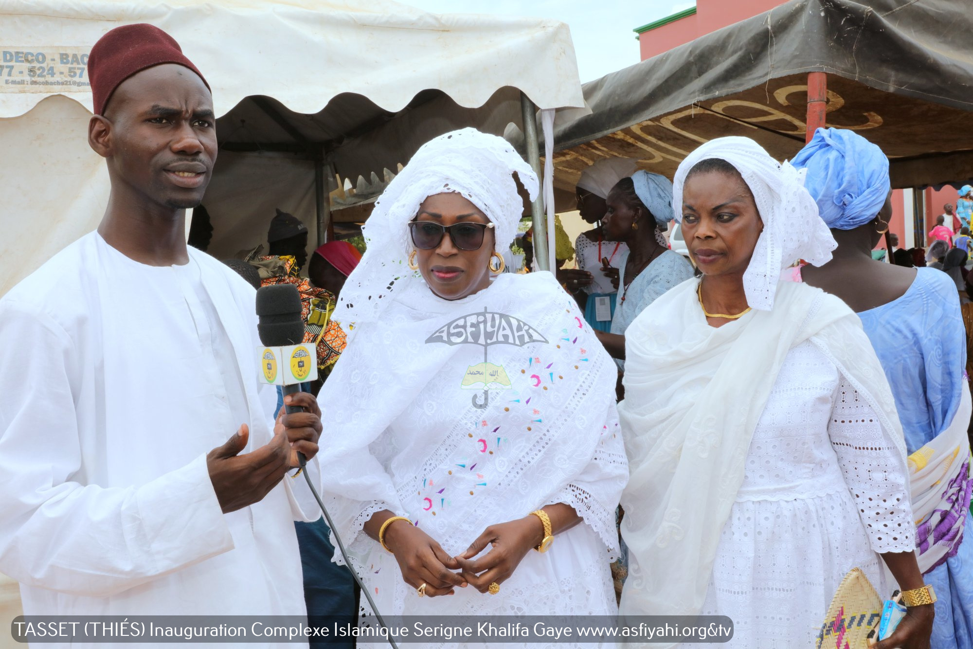 PHOTOS - TASSET (THIES) : Les images de la Cérémonie Officielle Inaugurale du Complexe Islamique Serigne Khalifa Gaye 