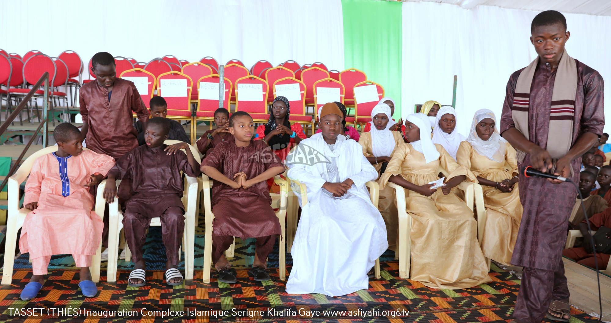 PHOTOS - TASSET (THIES) : Les images de la Cérémonie Officielle Inaugurale du Complexe Islamique Serigne Khalifa Gaye 