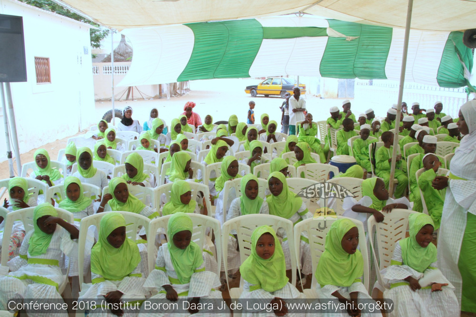 PHOTOS - LOUGA - Les images de la Conférence de l'Institut Borom Daara Ji de Serigne Ahmed Sarr, presidée par Serigne Habib Sy Mansour