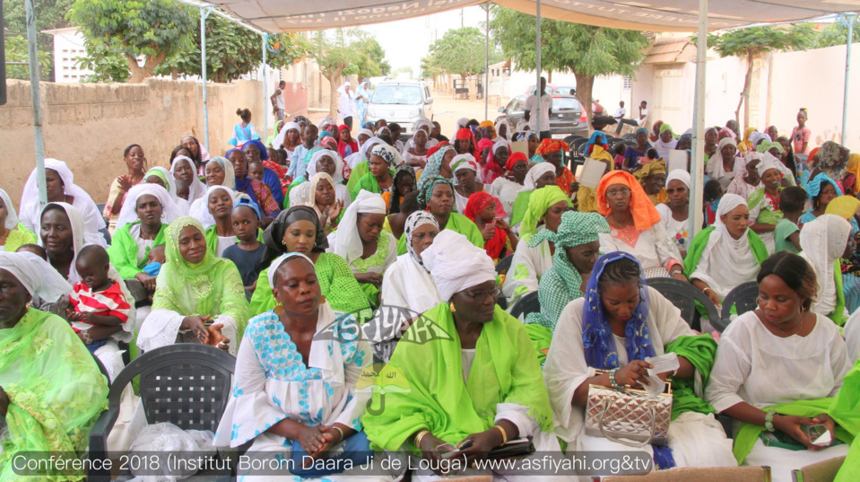 PHOTOS - LOUGA - Les images de la Conférence de l'Institut Borom Daara Ji de Serigne Ahmed Sarr, presidée par Serigne Habib Sy Mansour