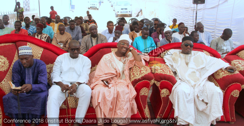 PHOTOS - LOUGA - Les images de la Conférence de l'Institut Borom Daara Ji de Serigne Ahmed Sarr, presidée par Serigne Habib Sy Mansour
