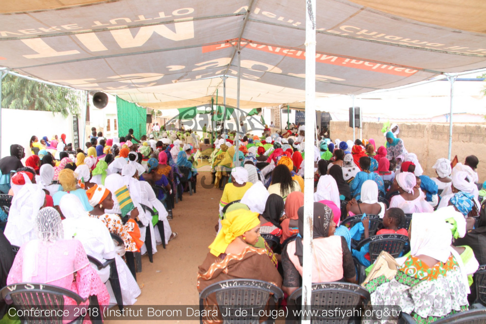 PHOTOS - LOUGA - Les images de la Conférence de l'Institut Borom Daara Ji de Serigne Ahmed Sarr, presidée par Serigne Habib Sy Mansour