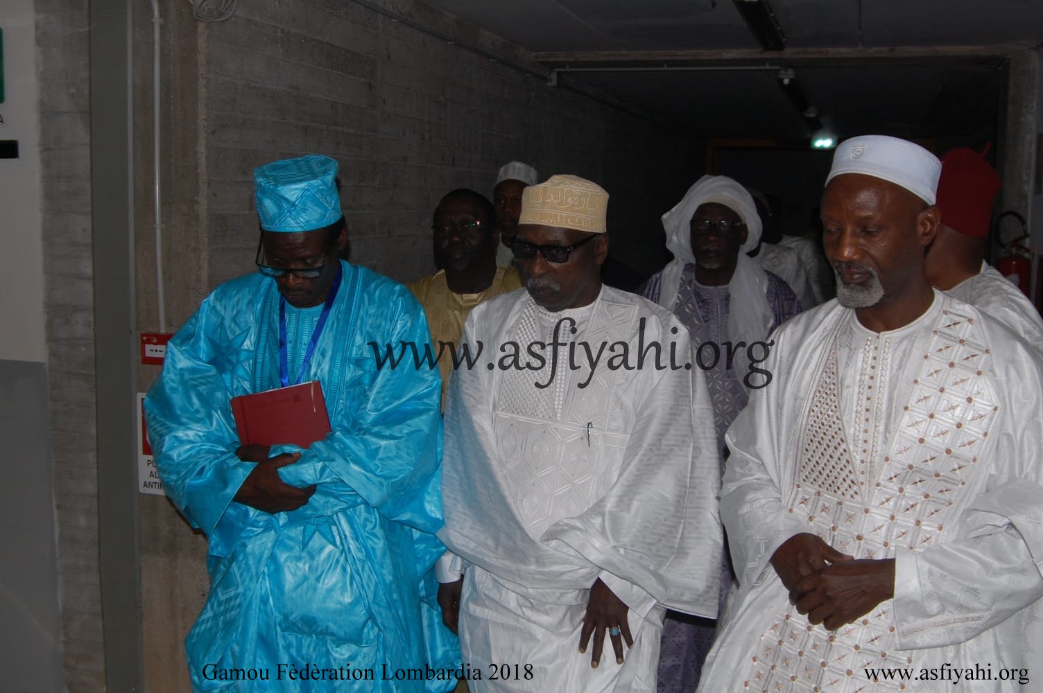 PHOTO - ITALIE - BRESCIA : Gamou Clôture tournée Italienne du Khalif Général des Tidianes Serigne Mbaye SY Mansour