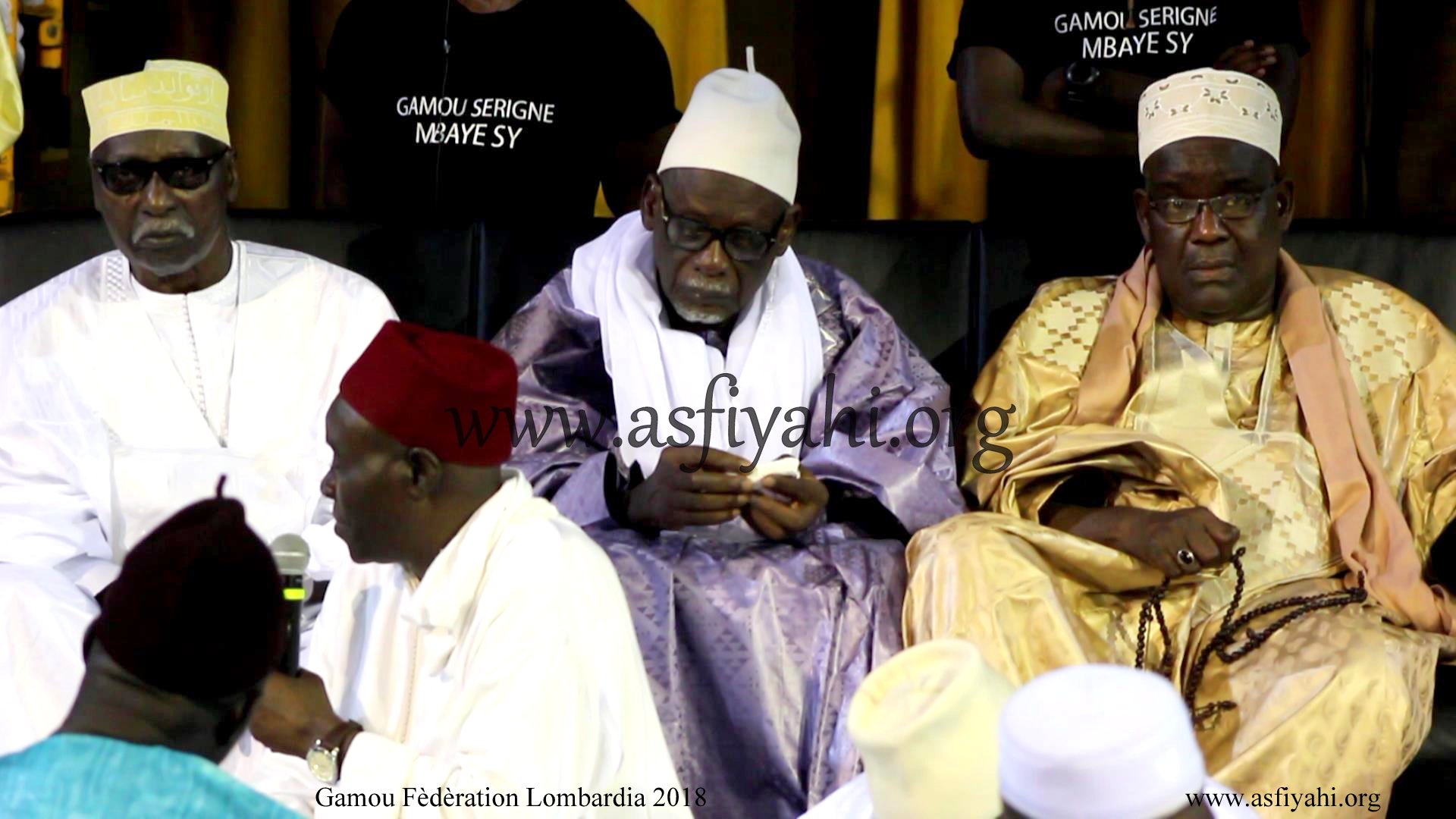 PHOTO - ITALIE - BRESCIA : Gamou Clôture tournée Italienne du Khalif Général des Tidianes Serigne Mbaye SY Mansour