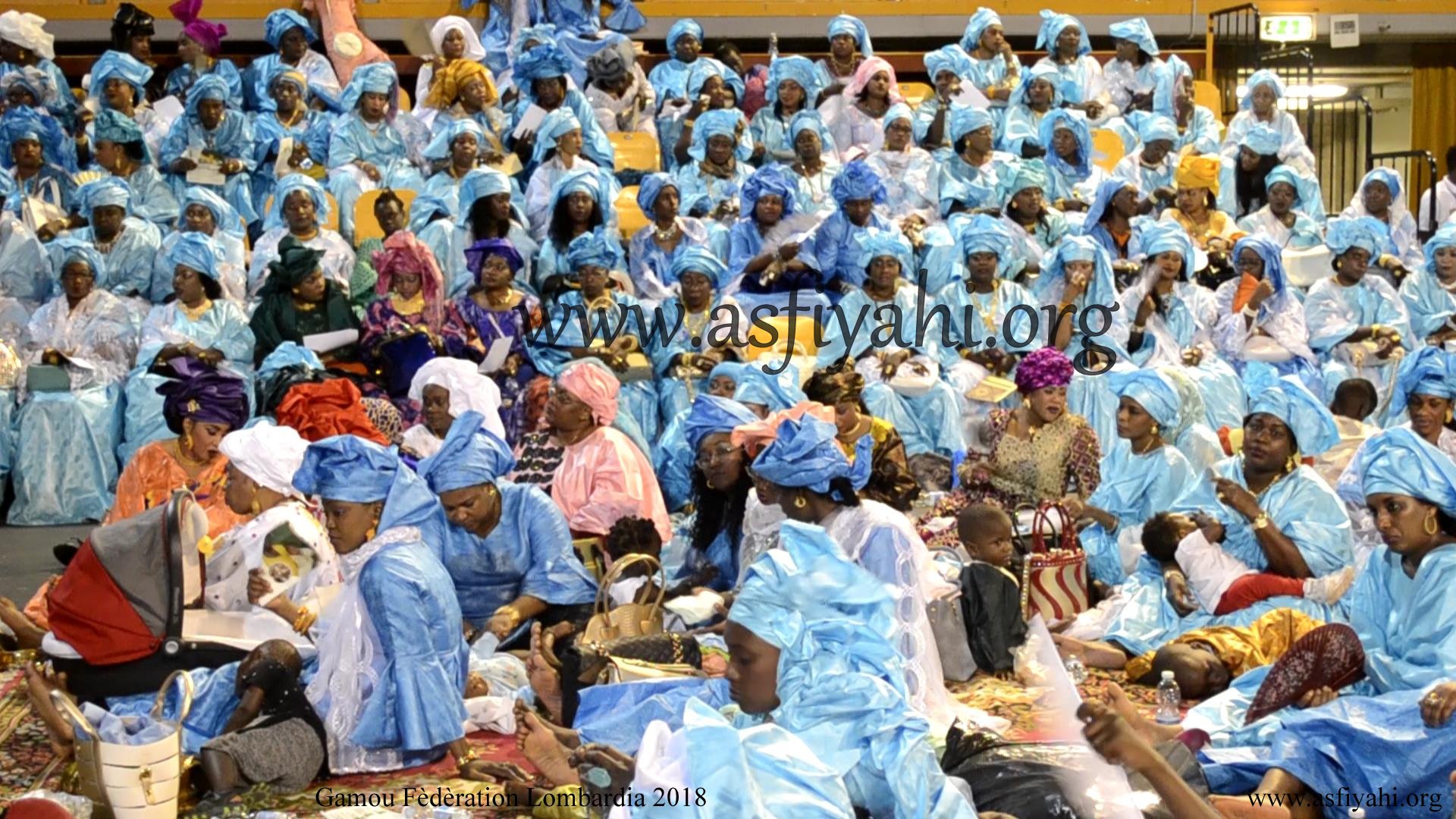 PHOTO - ITALIE - BRESCIA : Gamou Clôture tournée Italienne du Khalif Général des Tidianes Serigne Mbaye SY Mansour