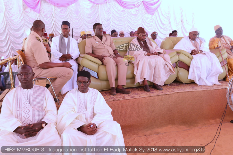 PHOTOS -  THIES - Les images de l'Inauguration de l'institut El Hadj Malick SY de Serigne Khalifa KEBE
