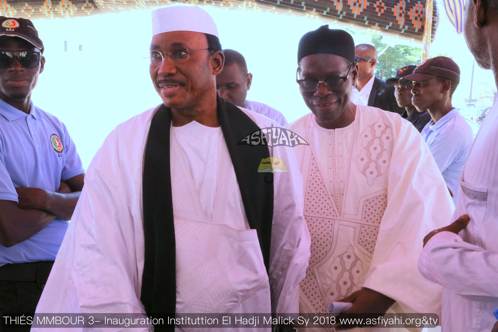 PHOTOS -  THIES - Les images de l'Inauguration de l'institut El Hadj Malick SY de Serigne Khalifa KEBE