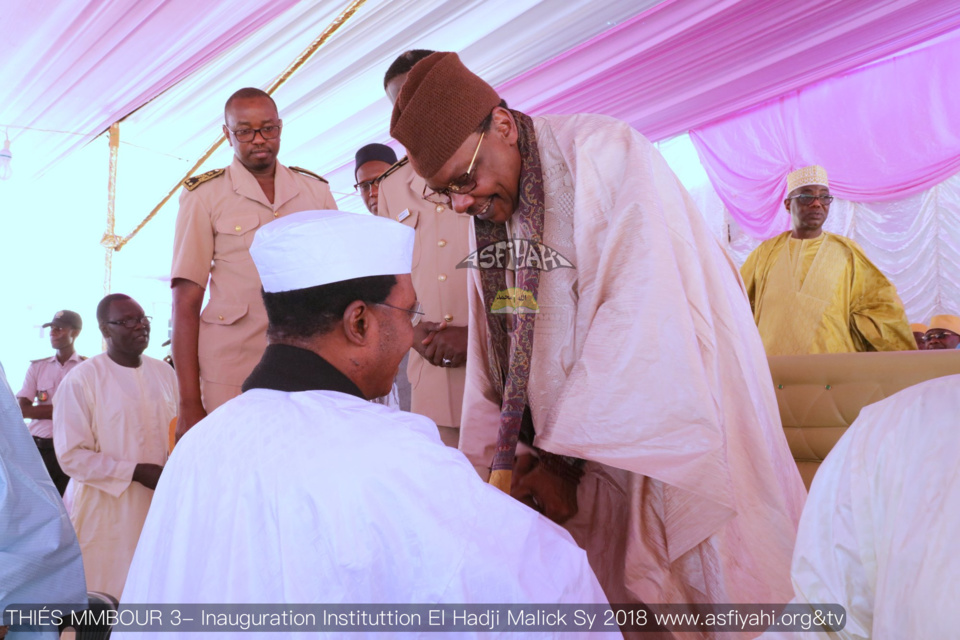 PHOTOS -  THIES - Les images de l'Inauguration de l'institut El Hadj Malick SY de Serigne Khalifa KEBE