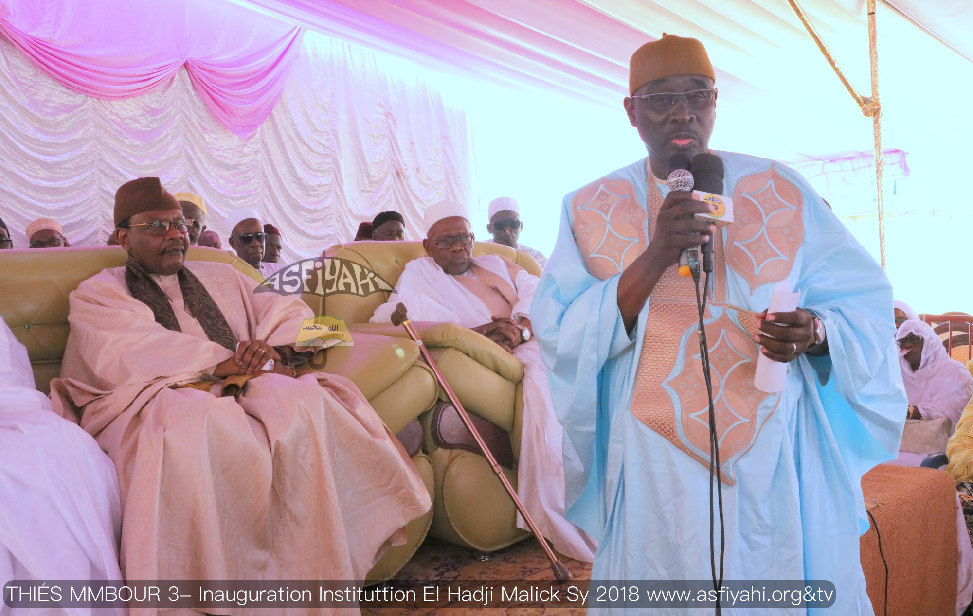 PHOTOS -  THIES - Les images de l'Inauguration de l'institut El Hadj Malick SY de Serigne Khalifa KEBE