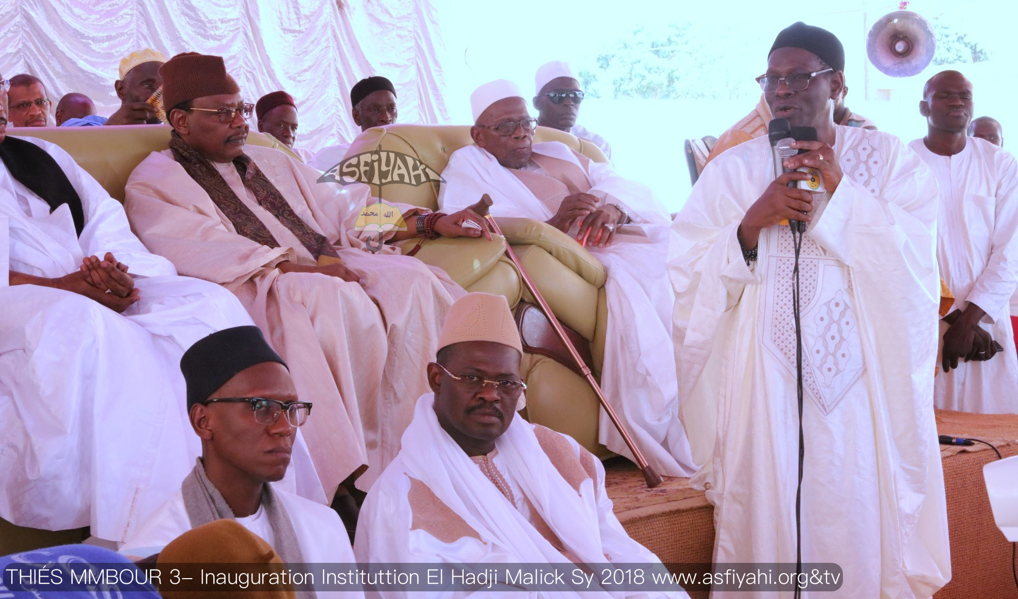 PHOTOS -  THIES - Les images de l'Inauguration de l'institut El Hadj Malick SY de Serigne Khalifa KEBE