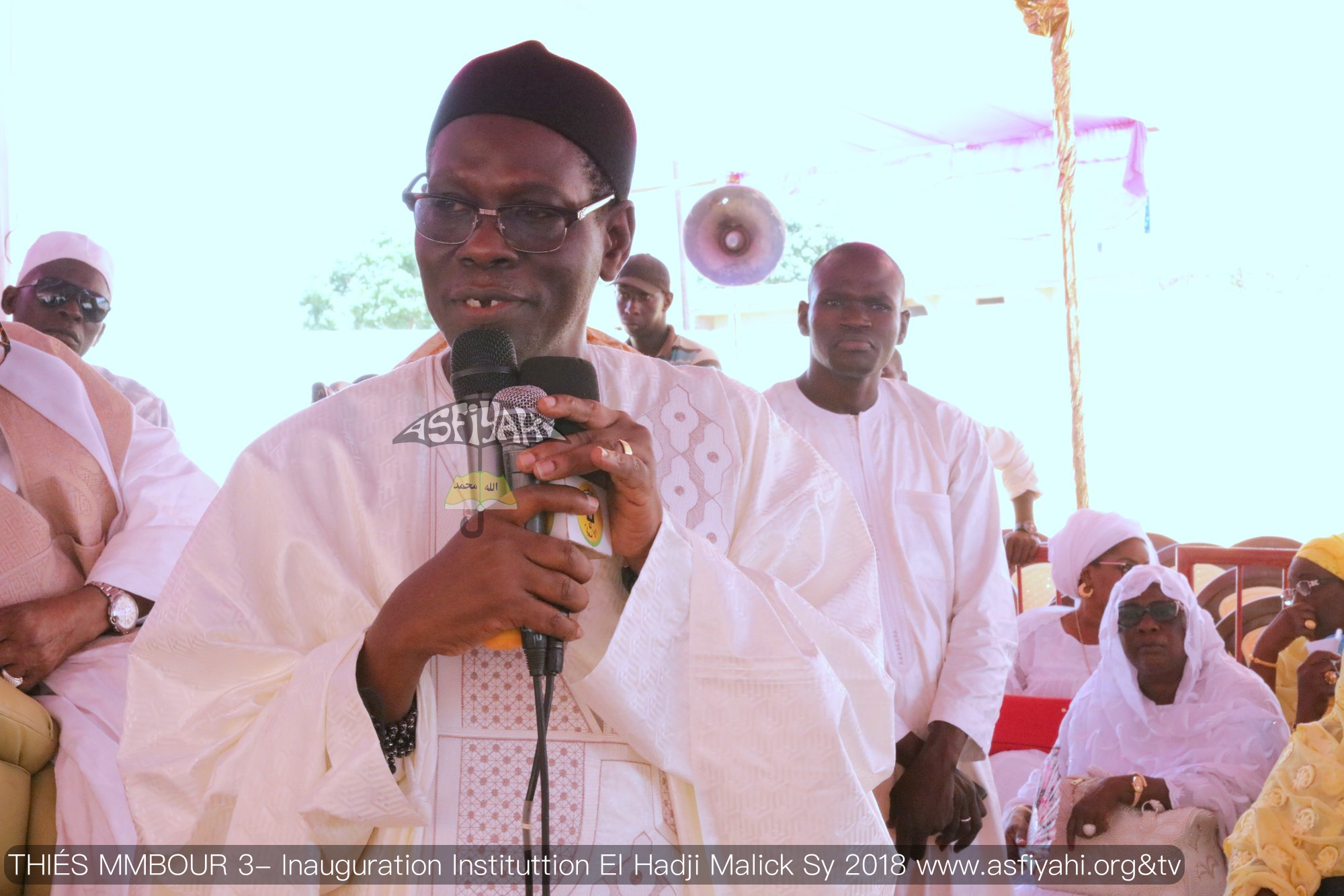 PHOTOS -  THIES - Les images de l'Inauguration de l'institut El Hadj Malick SY de Serigne Khalifa KEBE