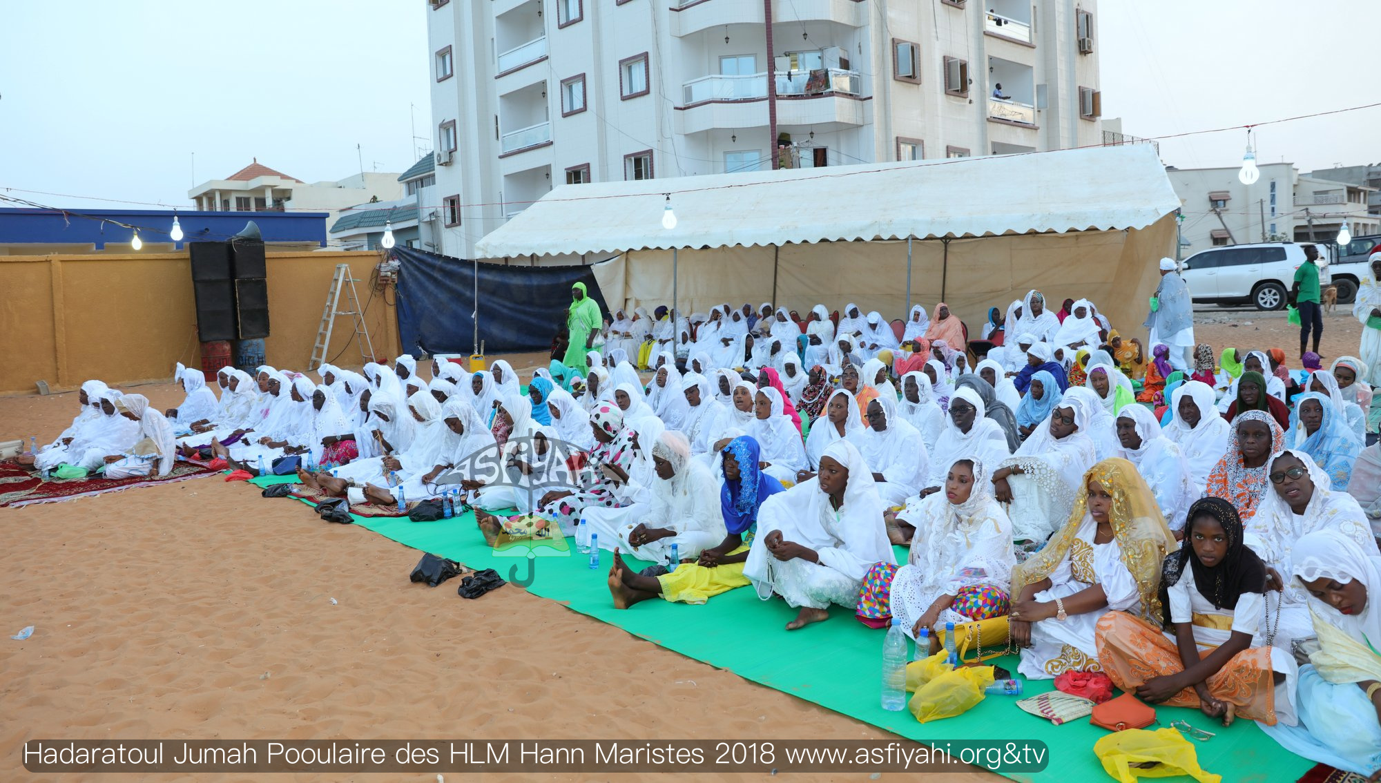 PHOTOS - Les Images de la Hadaratoul Jumah Populaire Abnâ'U Hadrati Tidjaniyati des HLM Hann Maristes