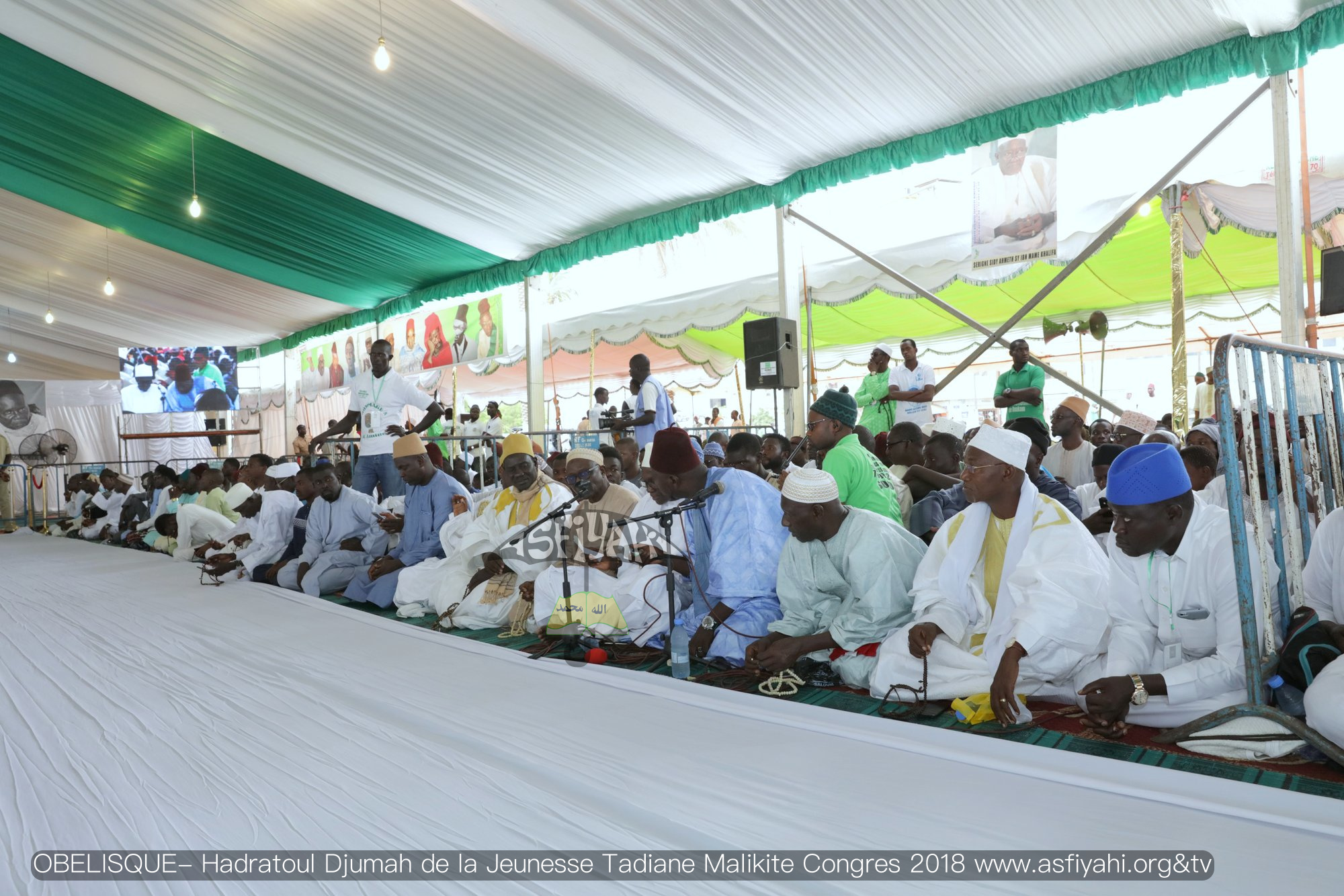 PHOTOS OBELISQUE - Les images de la Hadratoul Djumah du Congrès 2018 de la jeunesse Tidiane Malikite 