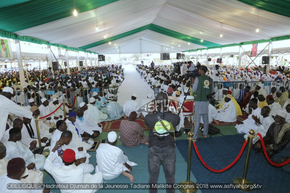 PHOTOS OBELISQUE - Les images de la Hadratoul Djumah du Congrès 2018 de la jeunesse Tidiane Malikite 