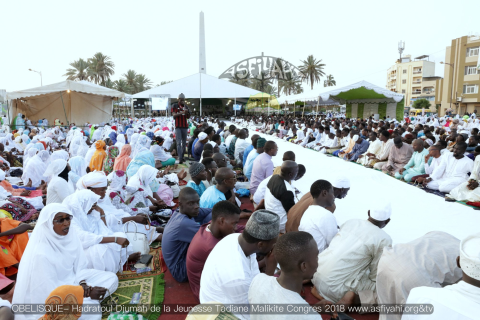 PHOTOS OBELISQUE - Les images de la Hadratoul Djumah du Congrès 2018 de la jeunesse Tidiane Malikite 