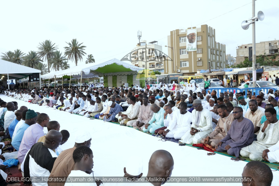 PHOTOS OBELISQUE - Les images de la Hadratoul Djumah du Congrès 2018 de la jeunesse Tidiane Malikite 