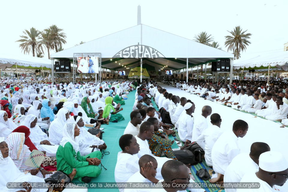 PHOTOS OBELISQUE - Les images de la Hadratoul Djumah du Congrès 2018 de la jeunesse Tidiane Malikite 