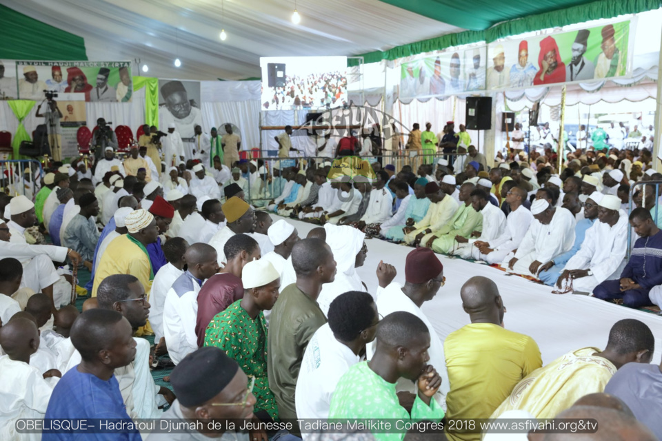 PHOTOS OBELISQUE - Les images de la Hadratoul Djumah du Congrès 2018 de la jeunesse Tidiane Malikite 