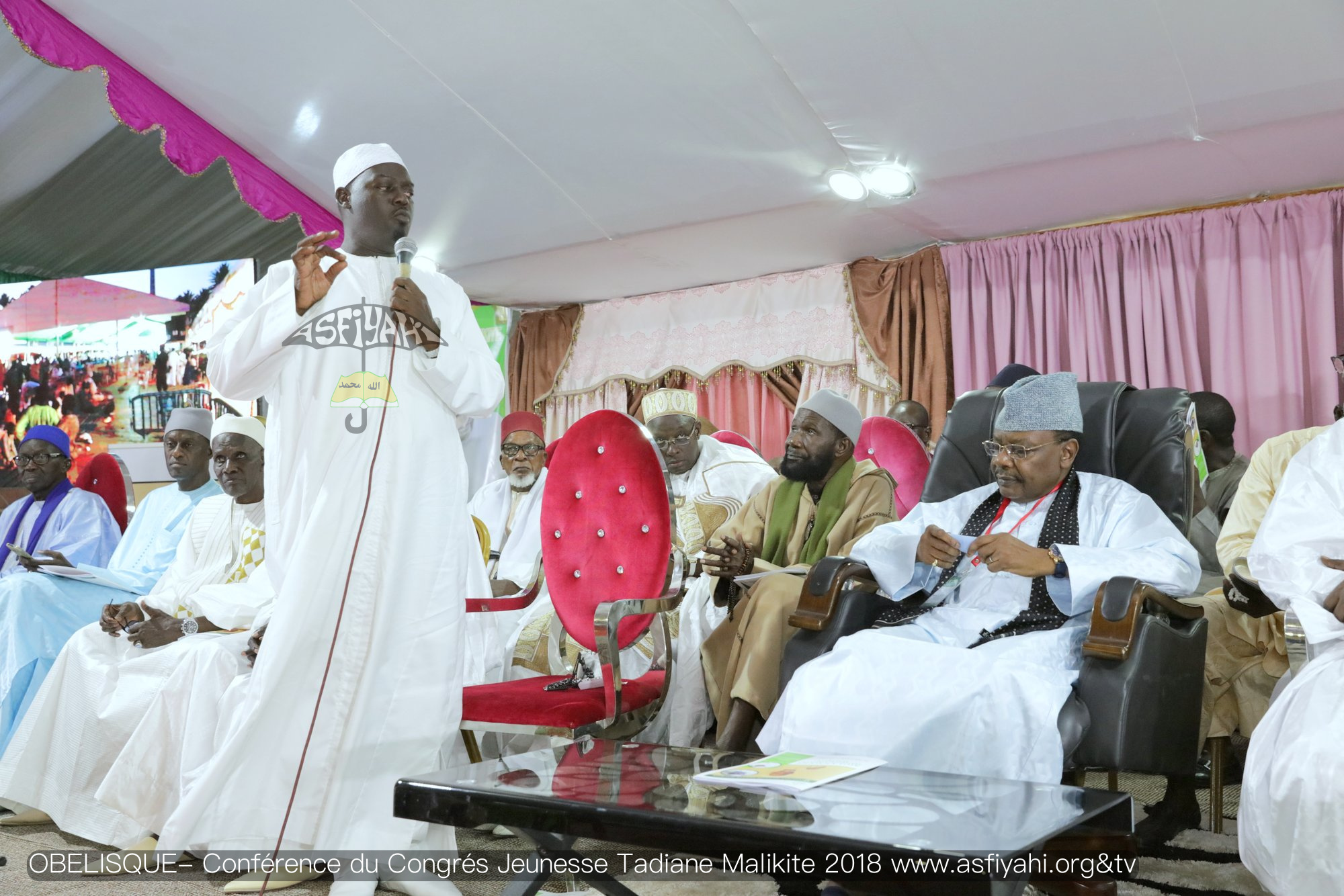  PHOTOS OBELISQUE - Les images de la Conférence du Congrès 2018 de la Jeunesse Tidiane Malikite