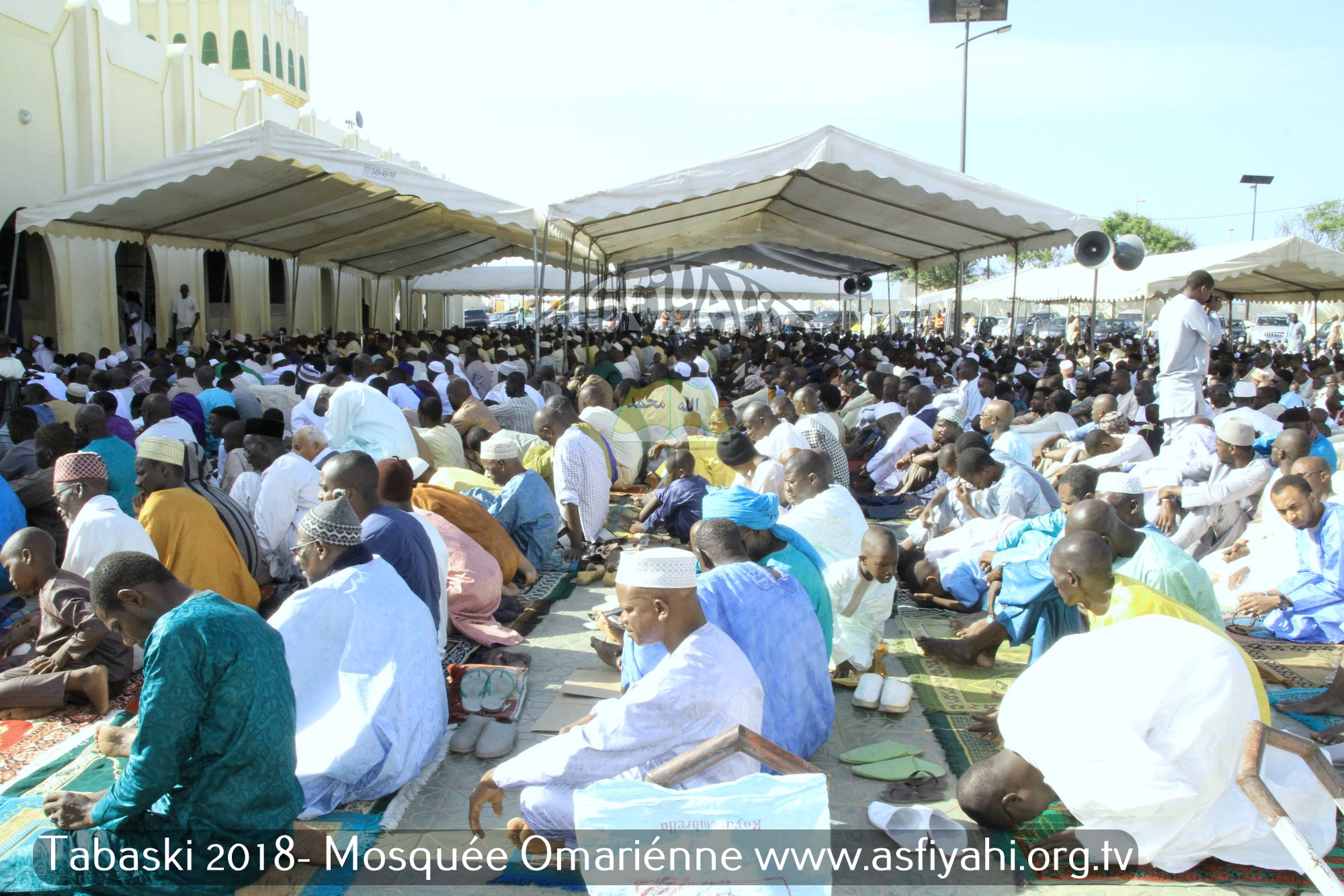 PHOTOS - TABASKI 2018 - Les Images de la Priere de la Tabaski 2018 à la Mosquée Omarienne de Dakar